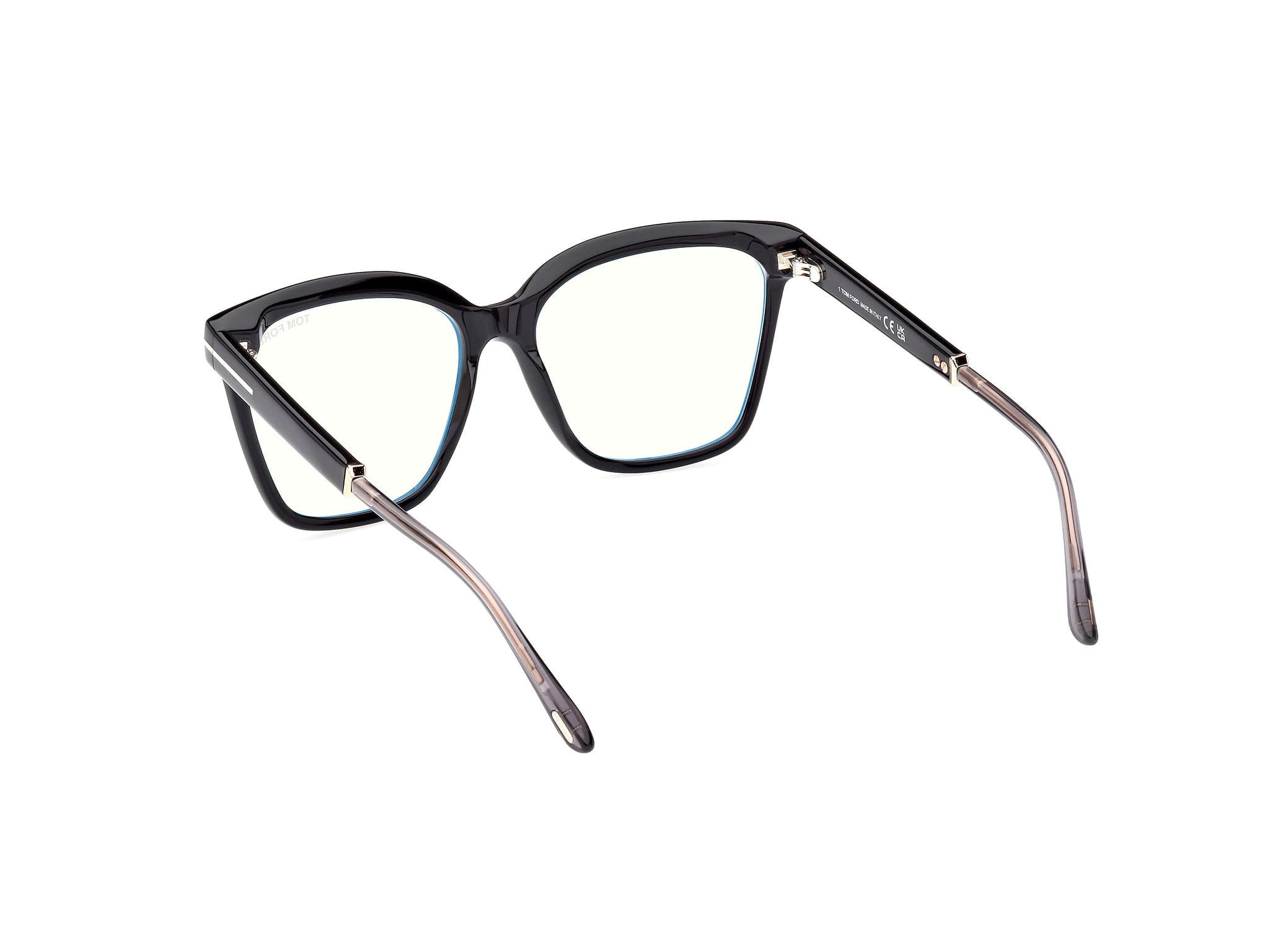 Tomford FT5892-B Frame Black Female Full Shell Frame — Black frame — view 3