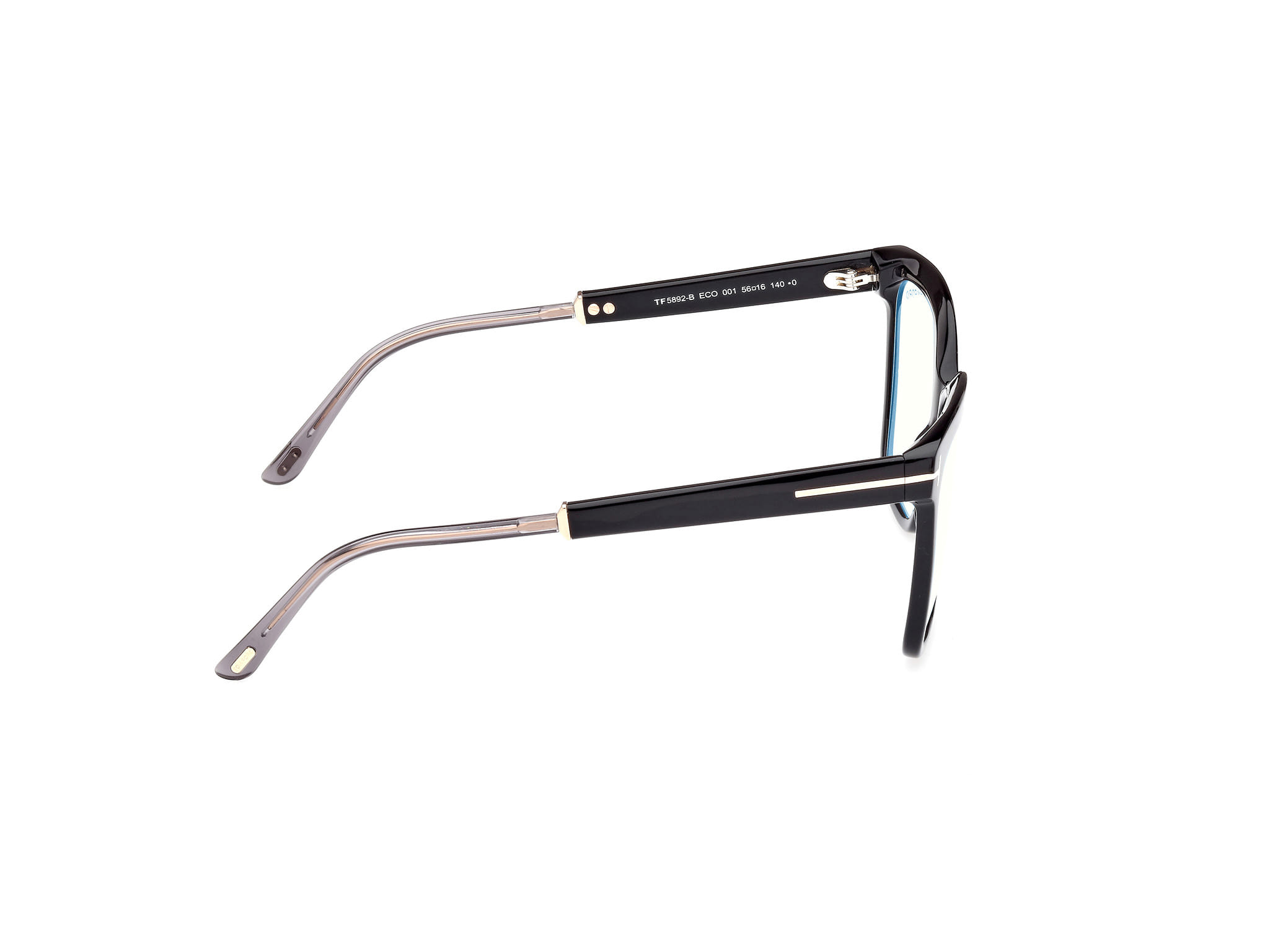 Tomford FT5892-B Frame Black Female Full Shell Frame — Black frame — view 6