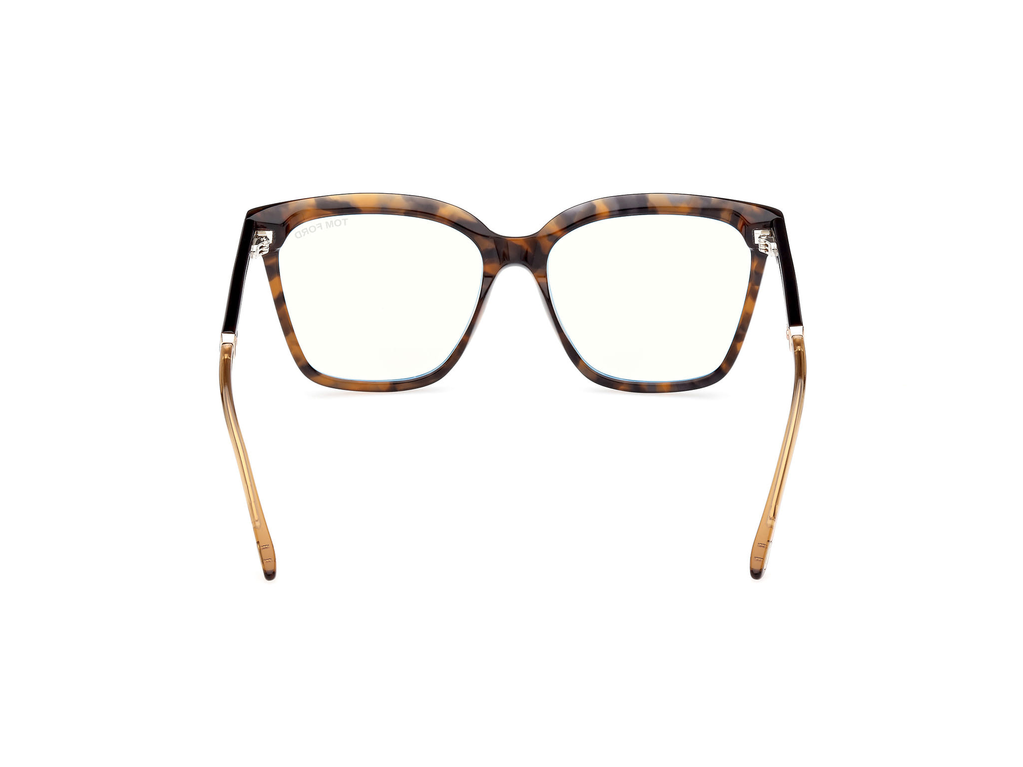 Tomford FT5892-B Frame Tortoise Female Full Shell Frame — Tortoise frame — view 4