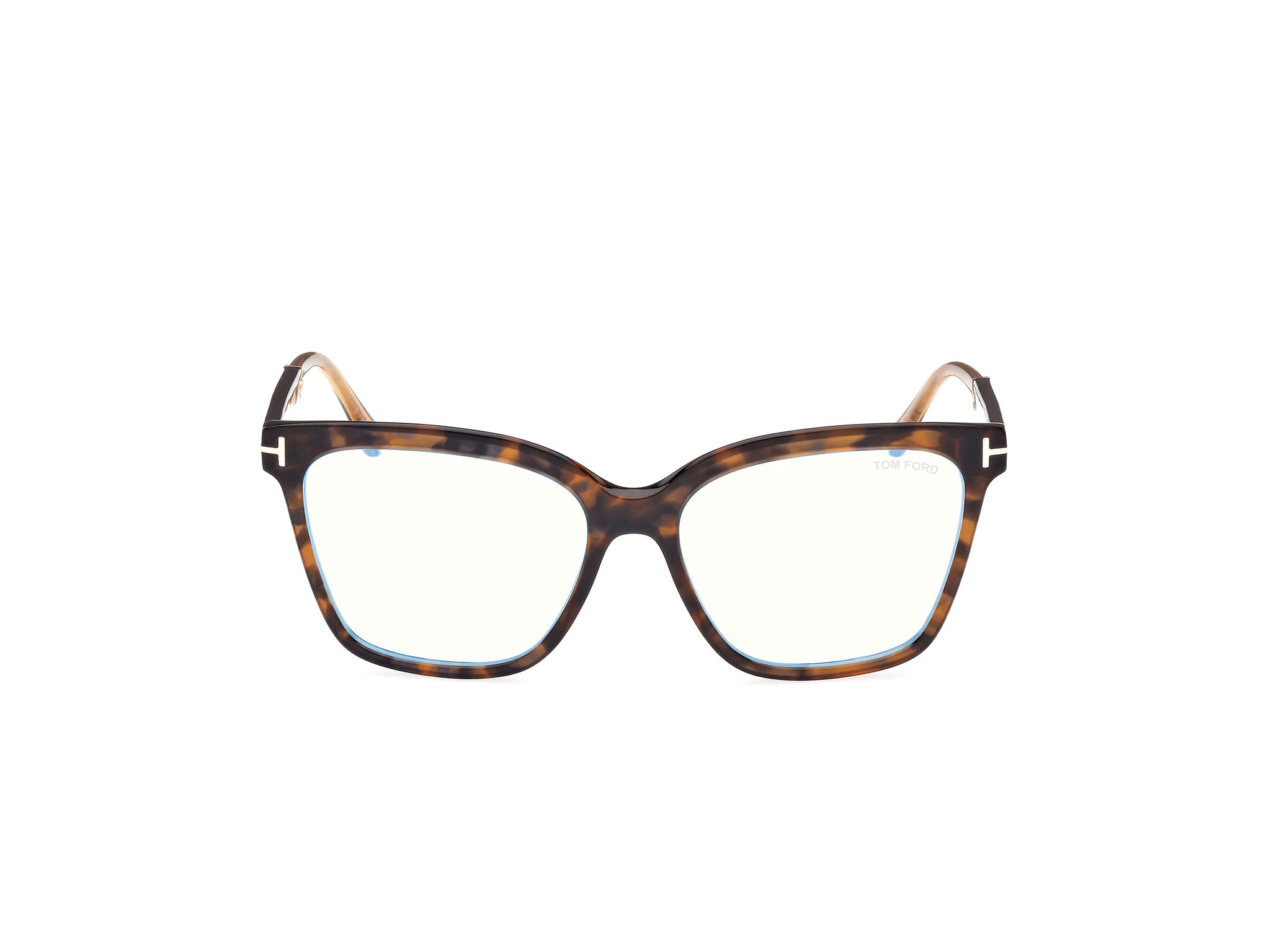 Tomford FT5892-B Frame Tortoise Female Full Shell Frame — Tortoise frame — view 8