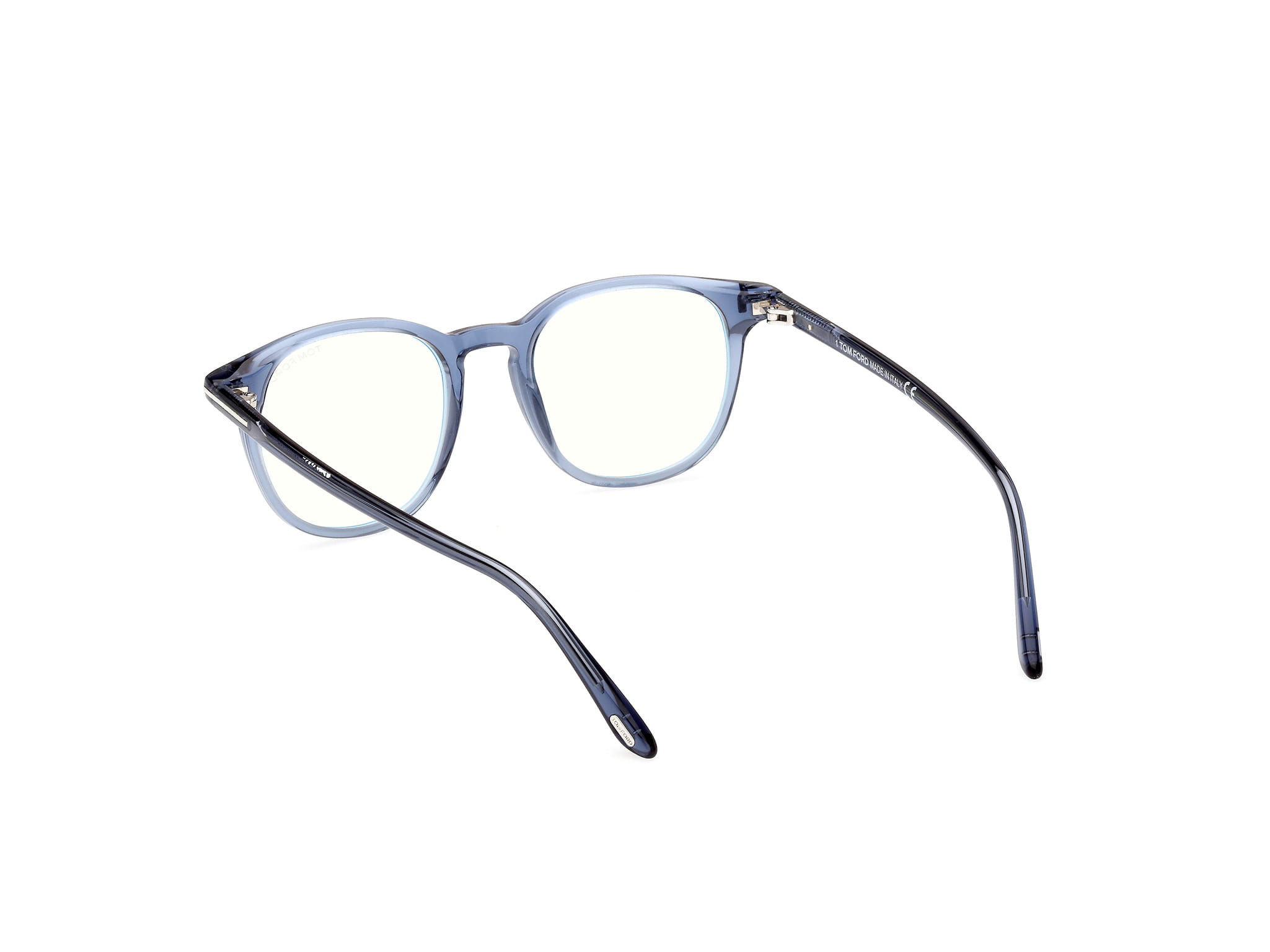 Tomford FT5832 Frame Transparent Blue Male Full Shell Frame — view 3