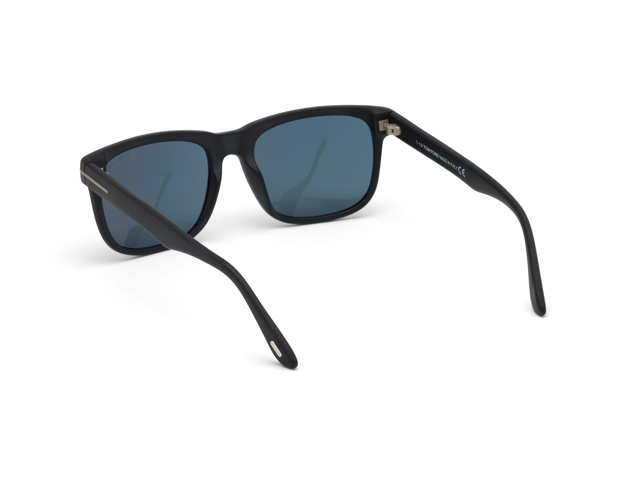Tomford FT0775 Sunglass Matt Black Male Full Shell Sunglass — Matt Black frame — view 3