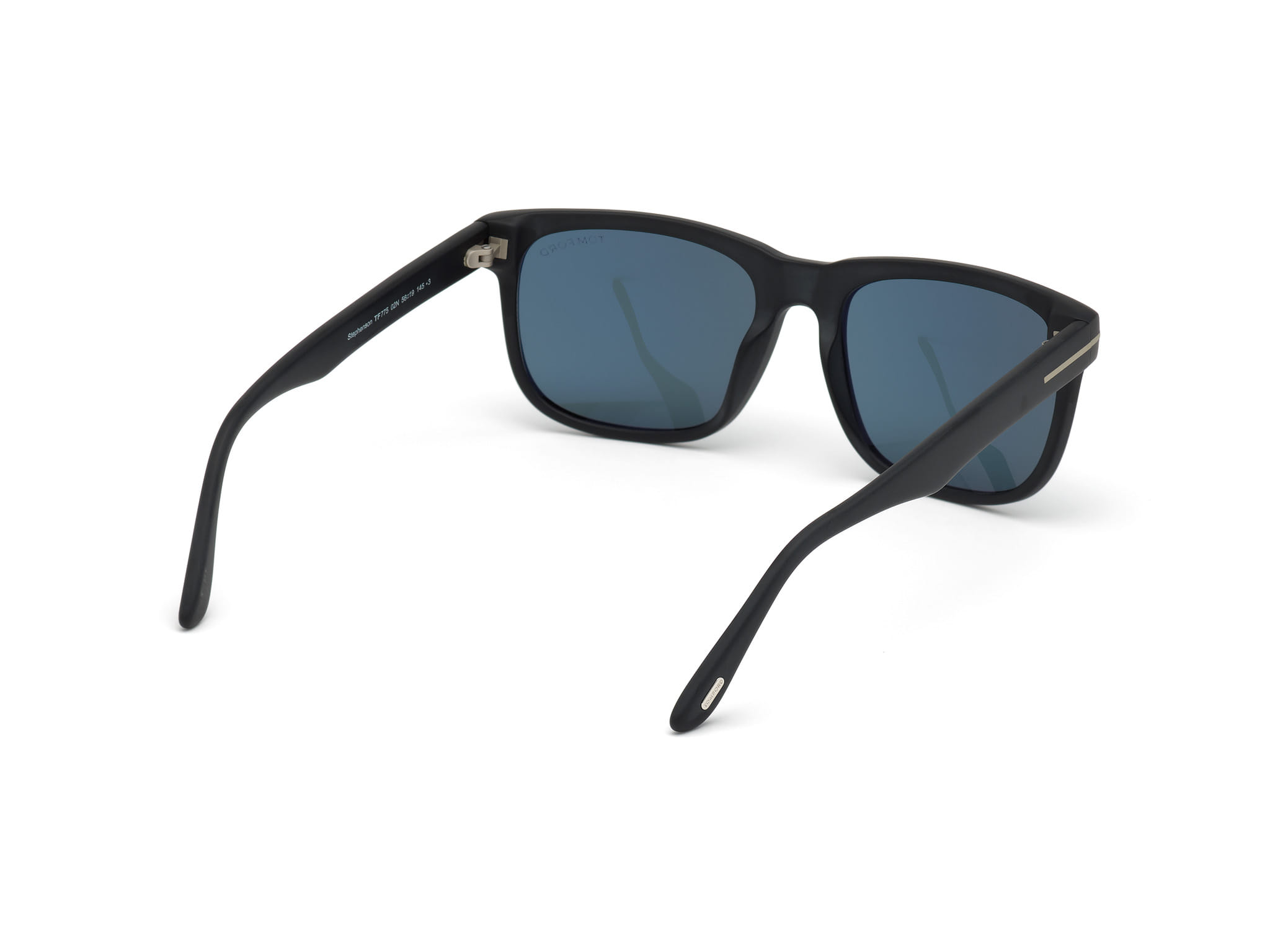 Tomford FT0775 Sunglass Matt Black Male Full Shell Sunglass — Matt Black frame — view 5
