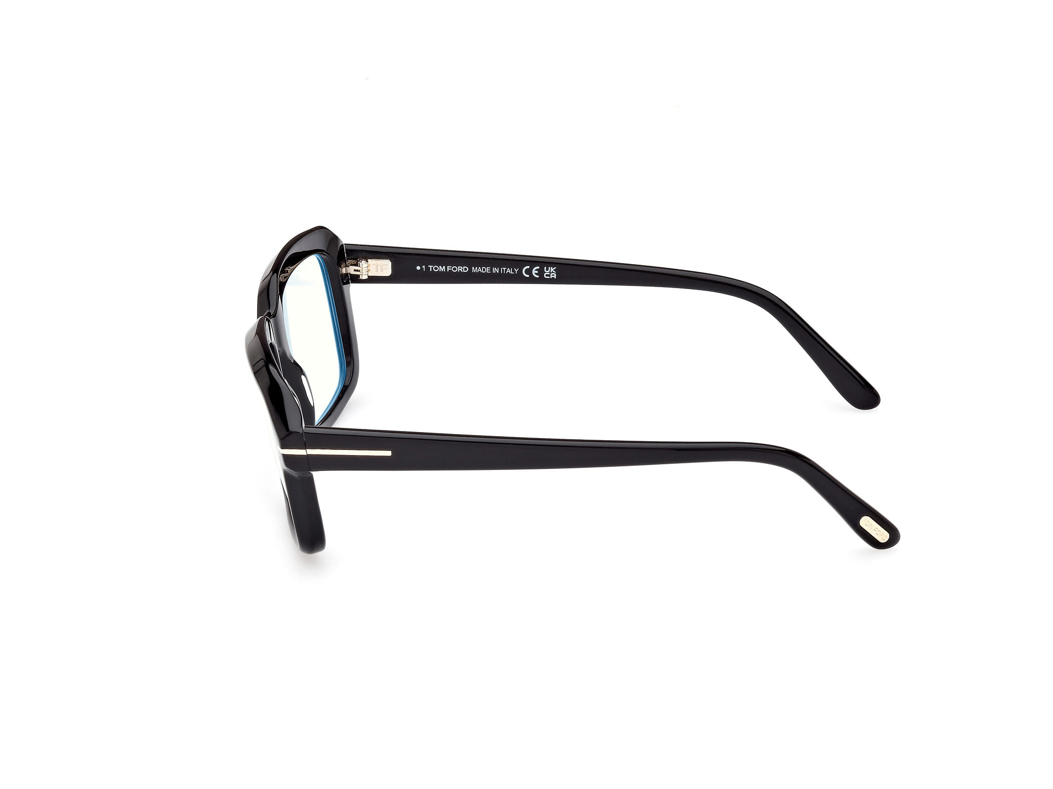 Tomford FT5888-B Frame Black Male Full Shell Frame — Black frame — view 2