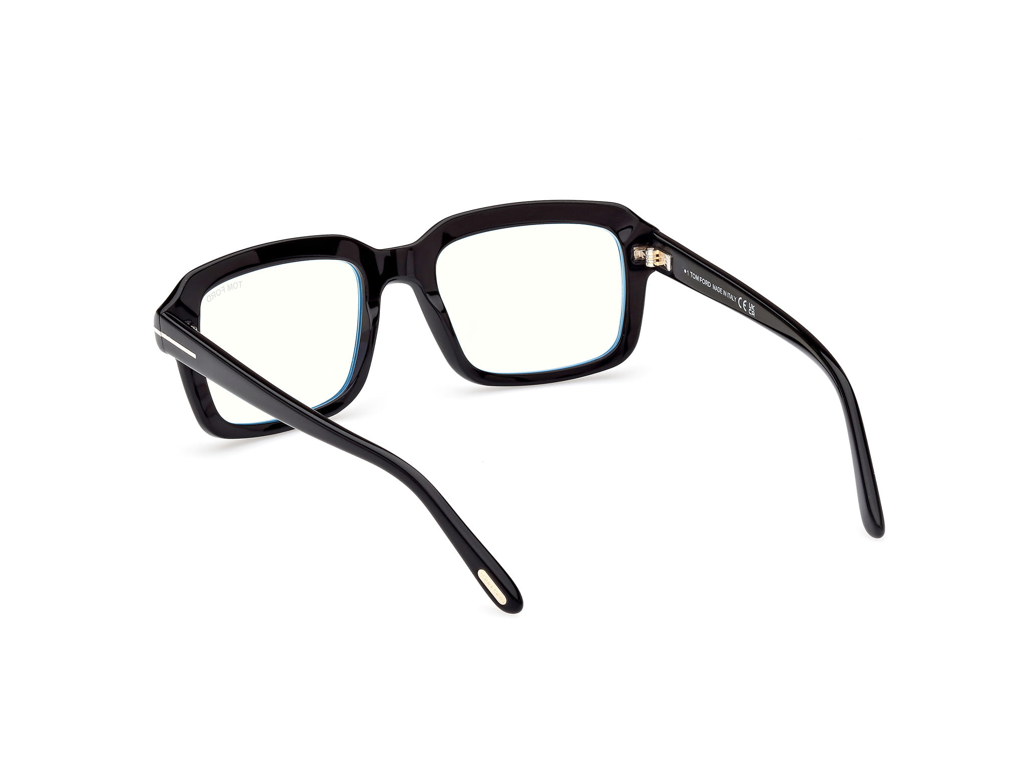Tomford FT5888-B Frame Black Male Full Shell Frame — Black frame — view 3