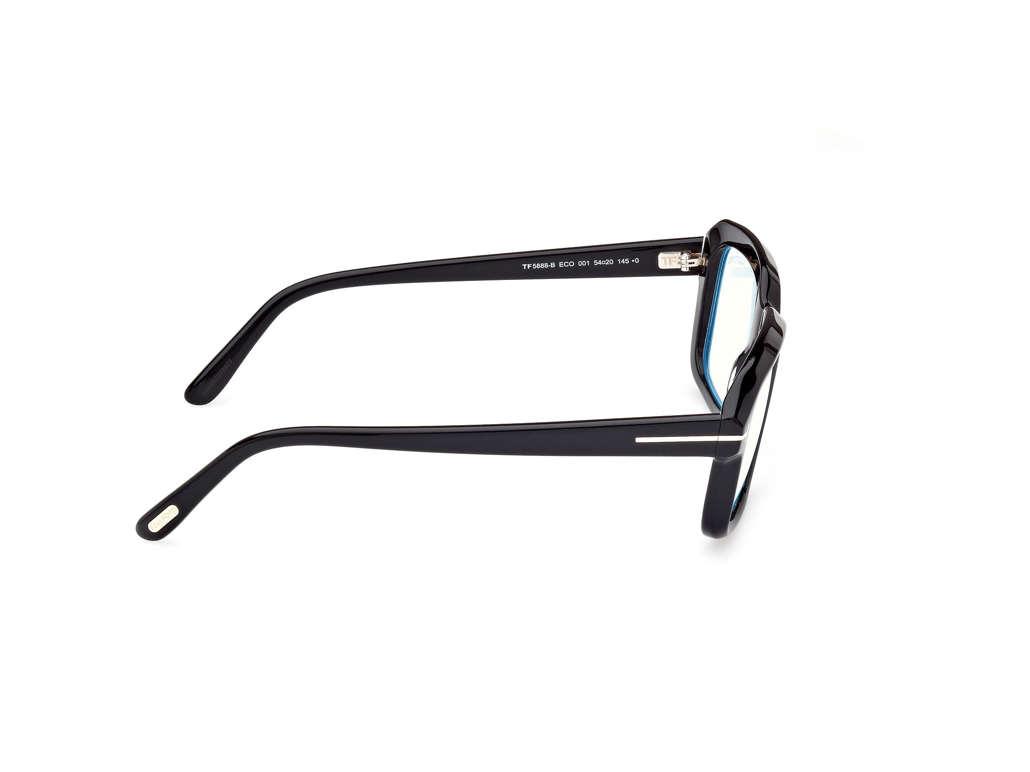 Tomford FT5888-B Frame Black Male Full Shell Frame — Black frame — view 6