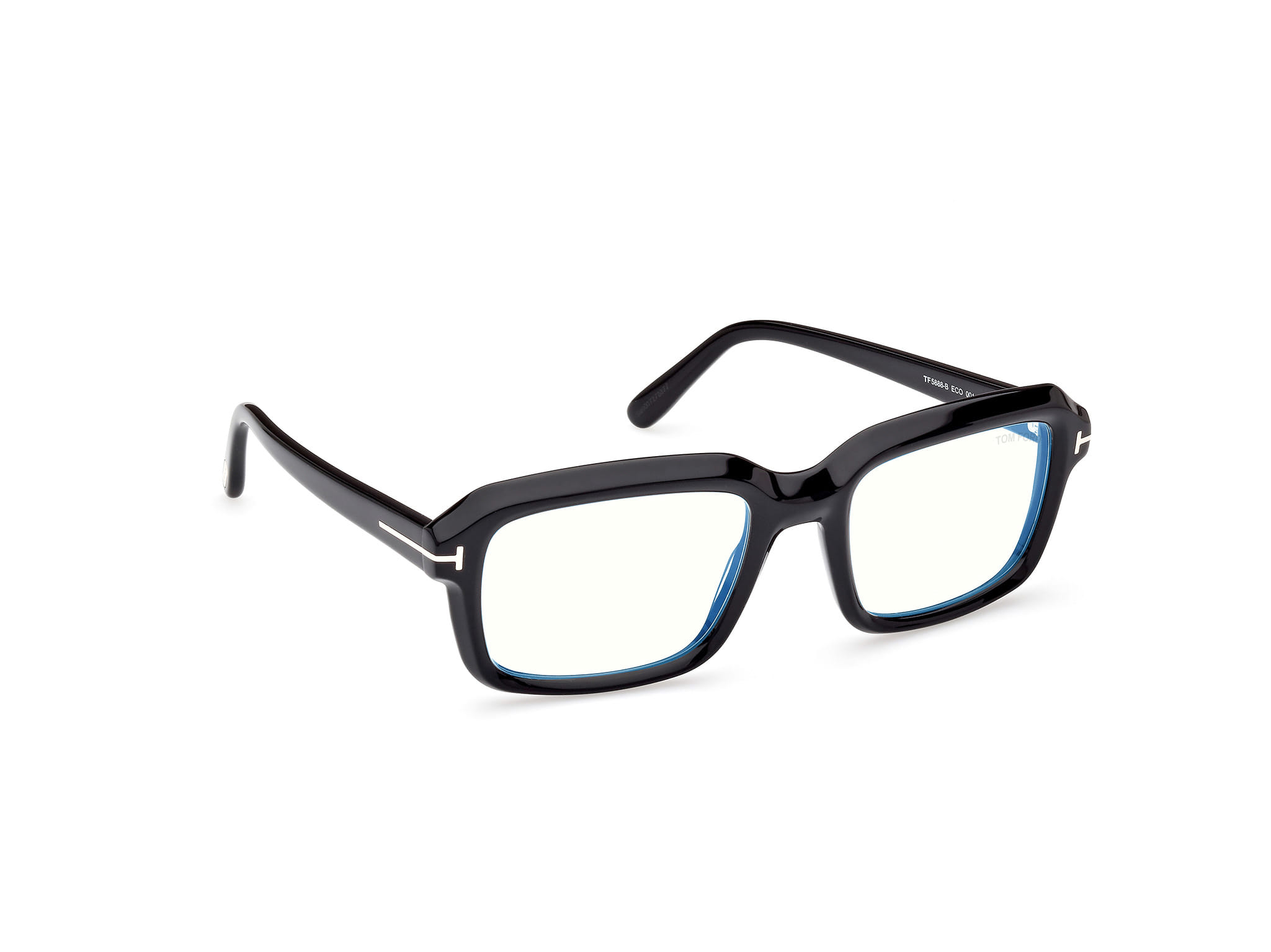 Tomford FT5888-B Frame Black Male Full Shell Frame — Black frame — view 7