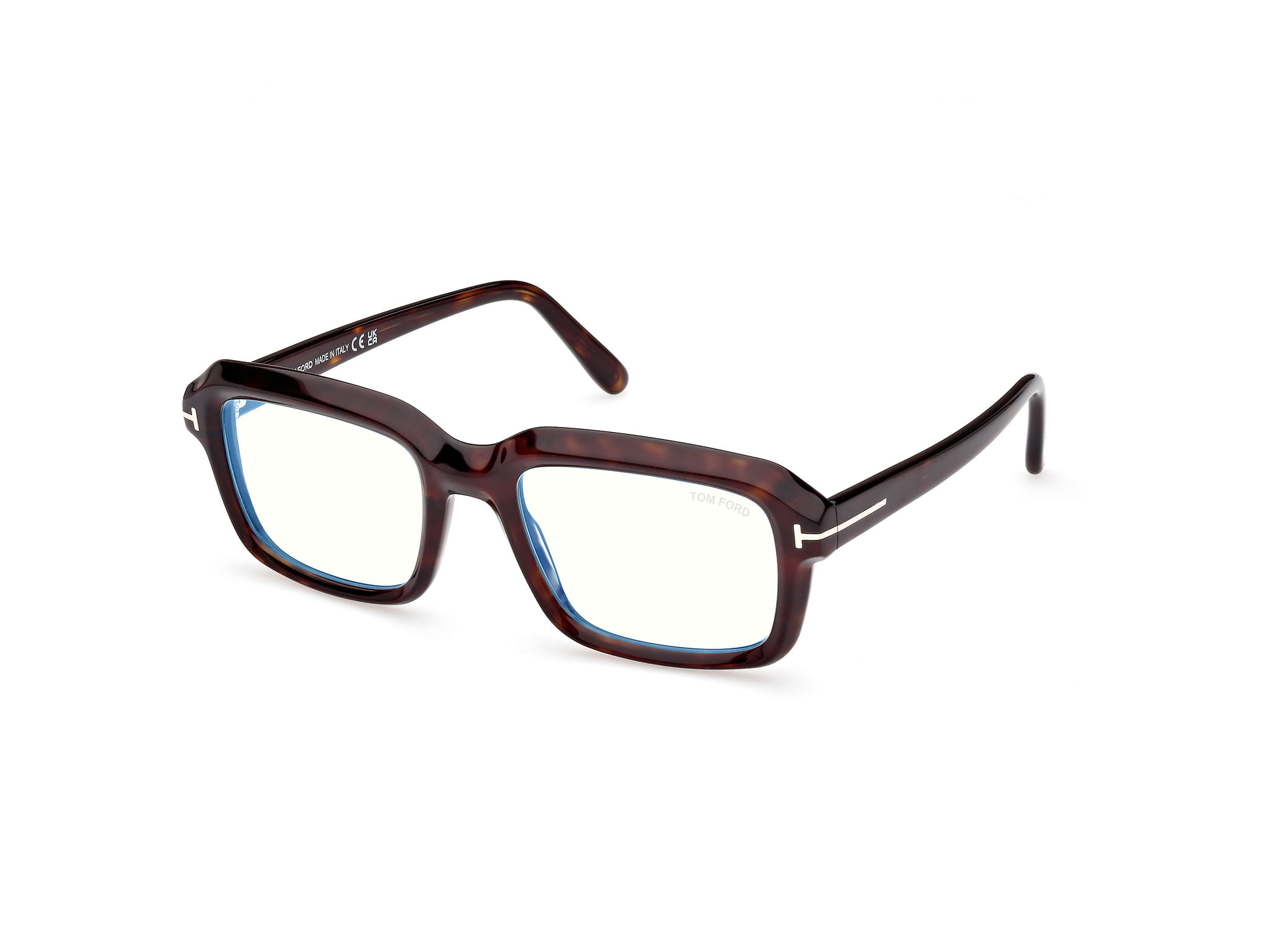 Tomford FT5888-B Frame Tortoise Male Full Shell — Tortoise frame