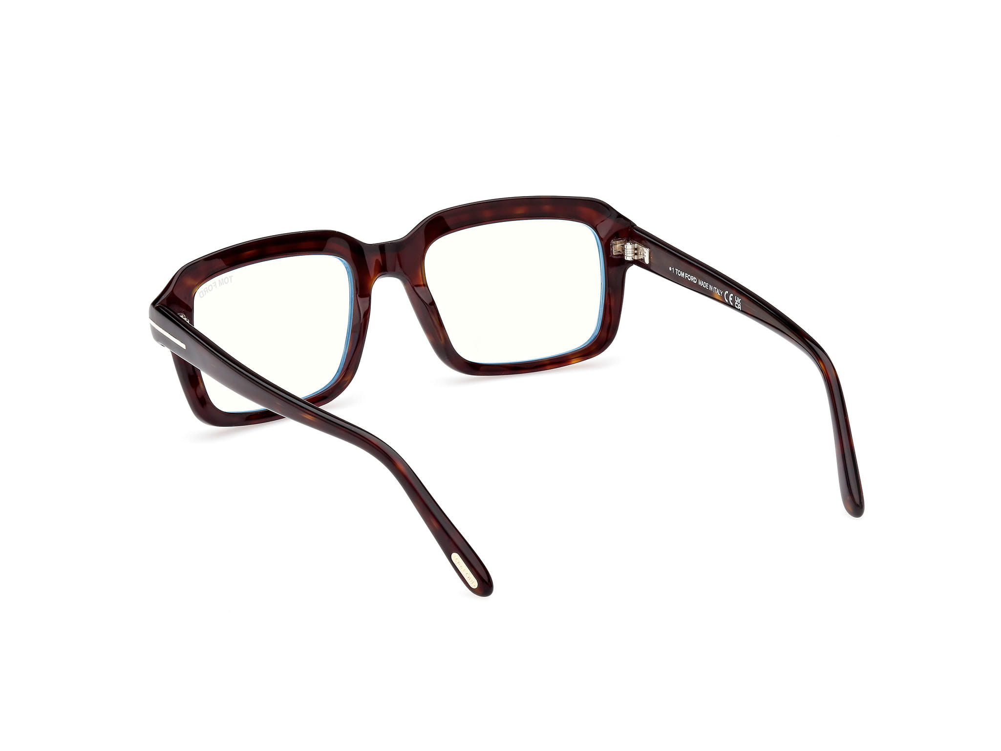 Tomford FT5888-B Frame Tortoise Male Full Shell Frame — Tortoise frame — view 3