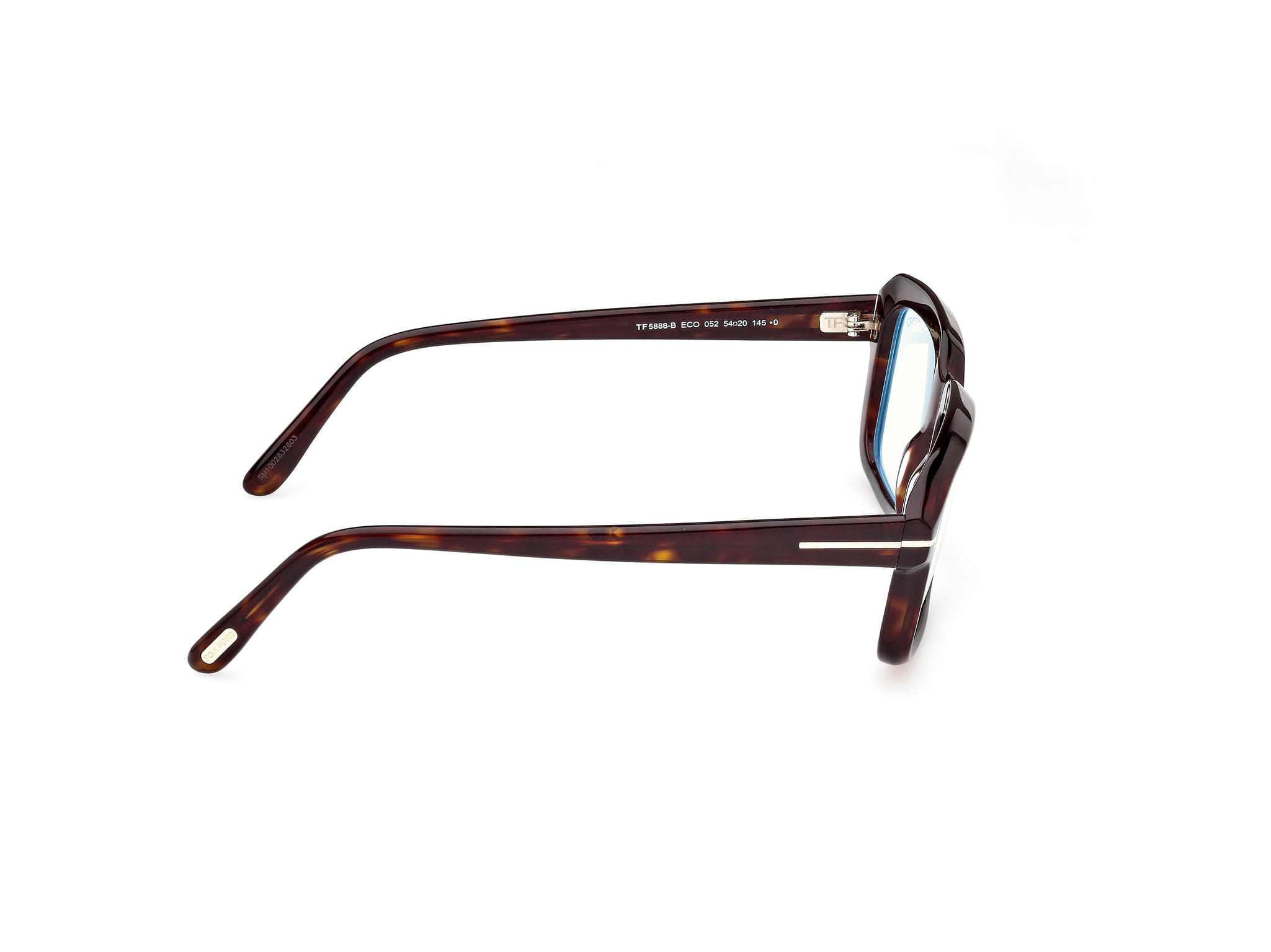 Tomford FT5888-B Frame Tortoise Male Full Shell Frame — Tortoise frame — view 6