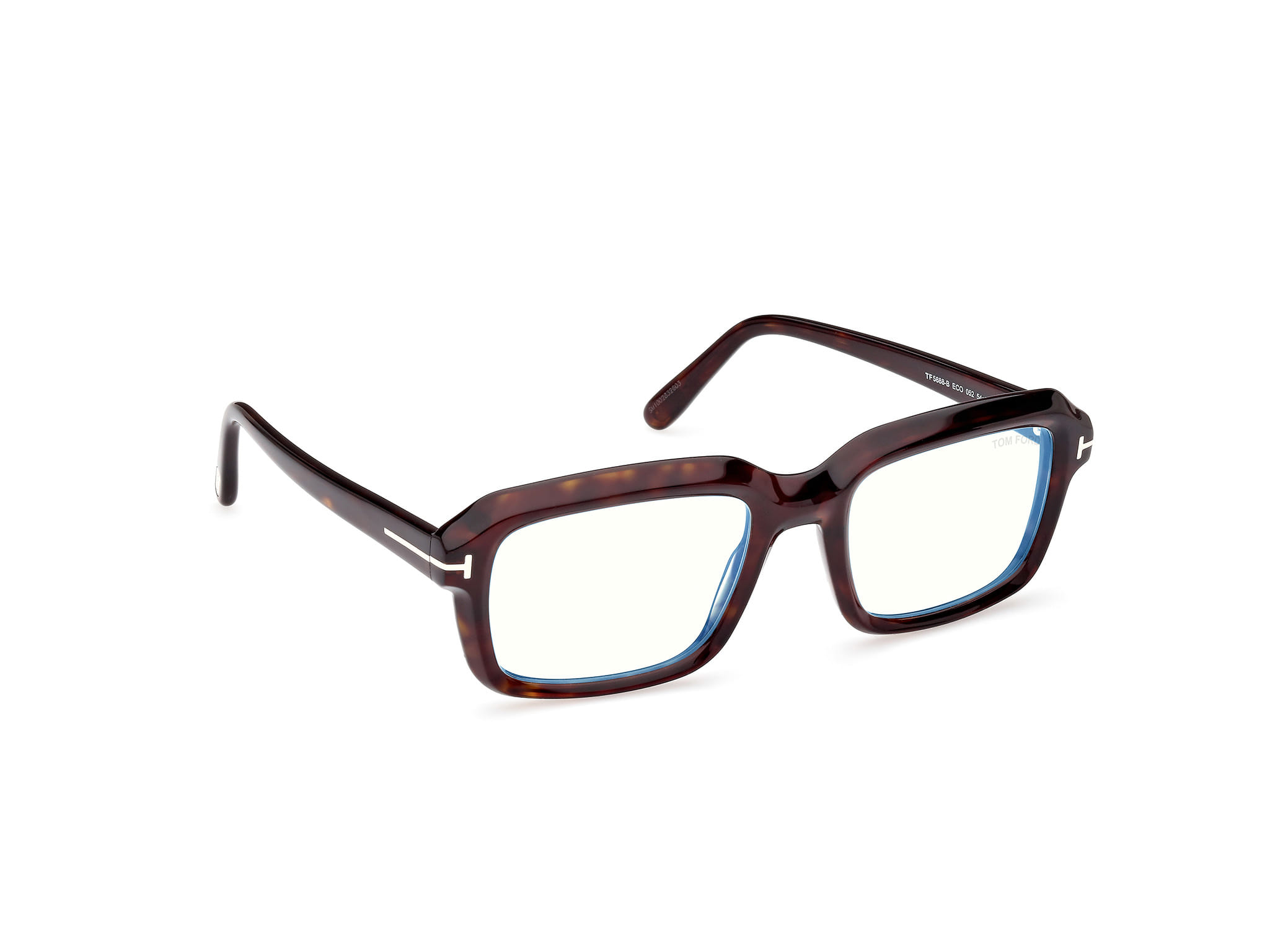 Tomford FT5888-B Frame Tortoise Male Full Shell Frame — Tortoise frame — view 7