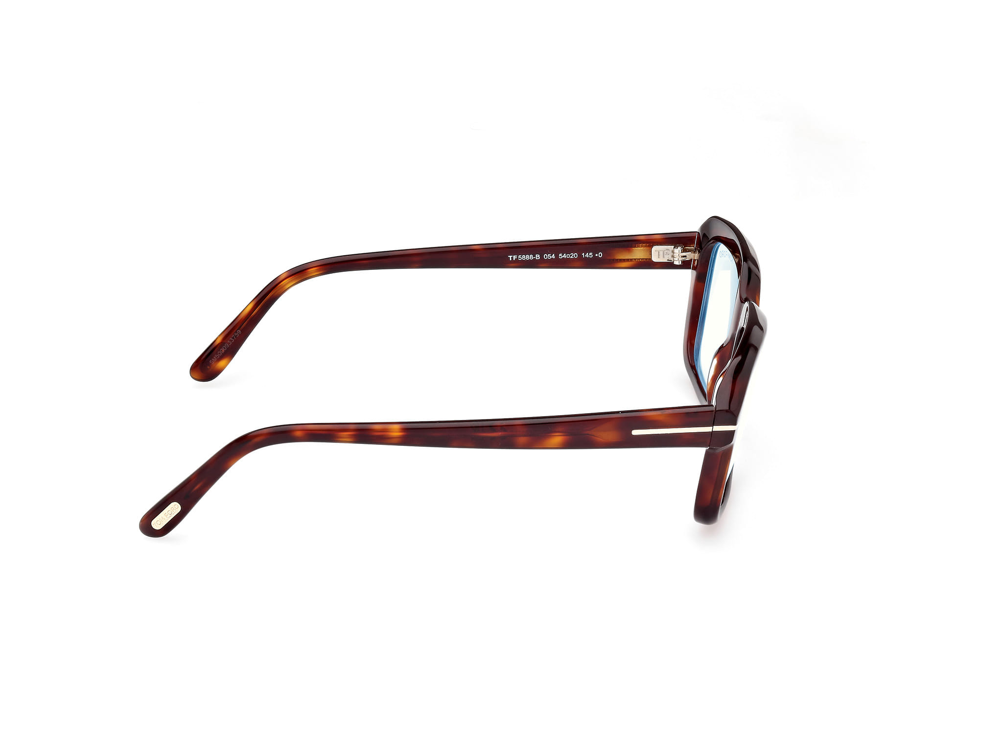 Tomford FT5888-B Frame Tortoise Male Full Shell Frame — Tortoise frame — view 6