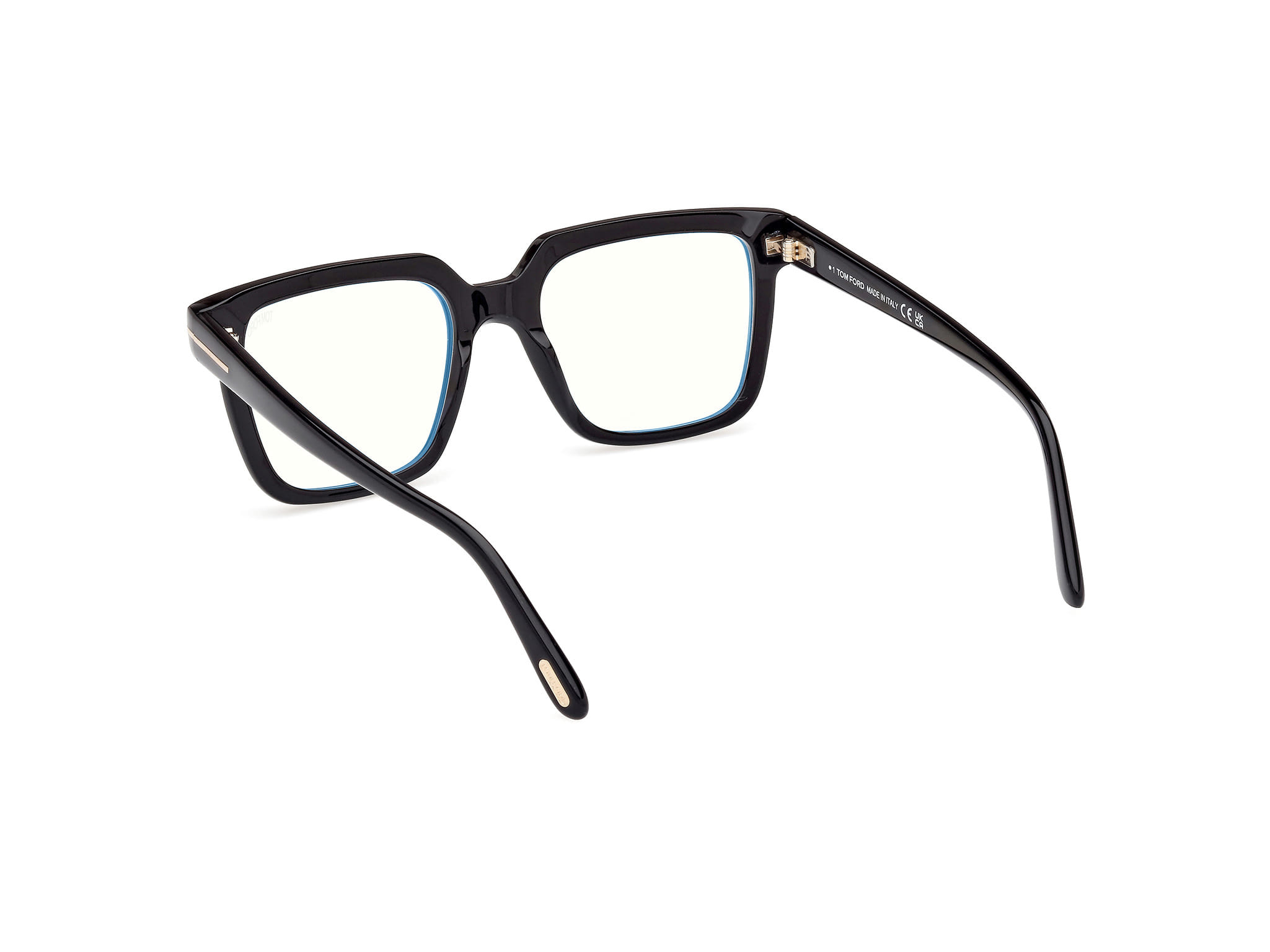 Tomford FT5889-B Frame Black Male Full Shell Frame — Black frame — view 3