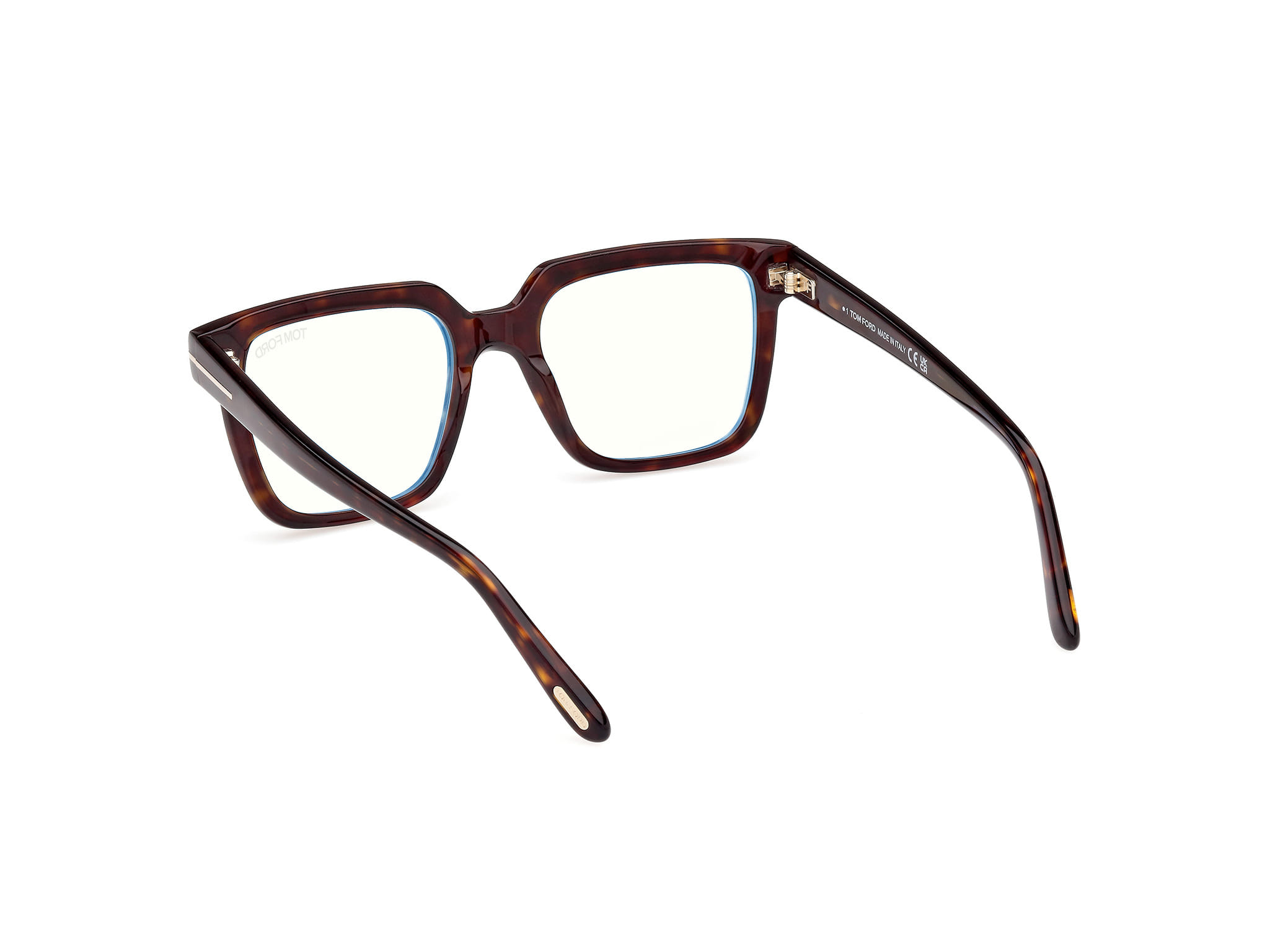 Tomford FT5889-B Frame Tortoise Male Full Shell Frame — Tortoise frame — view 3