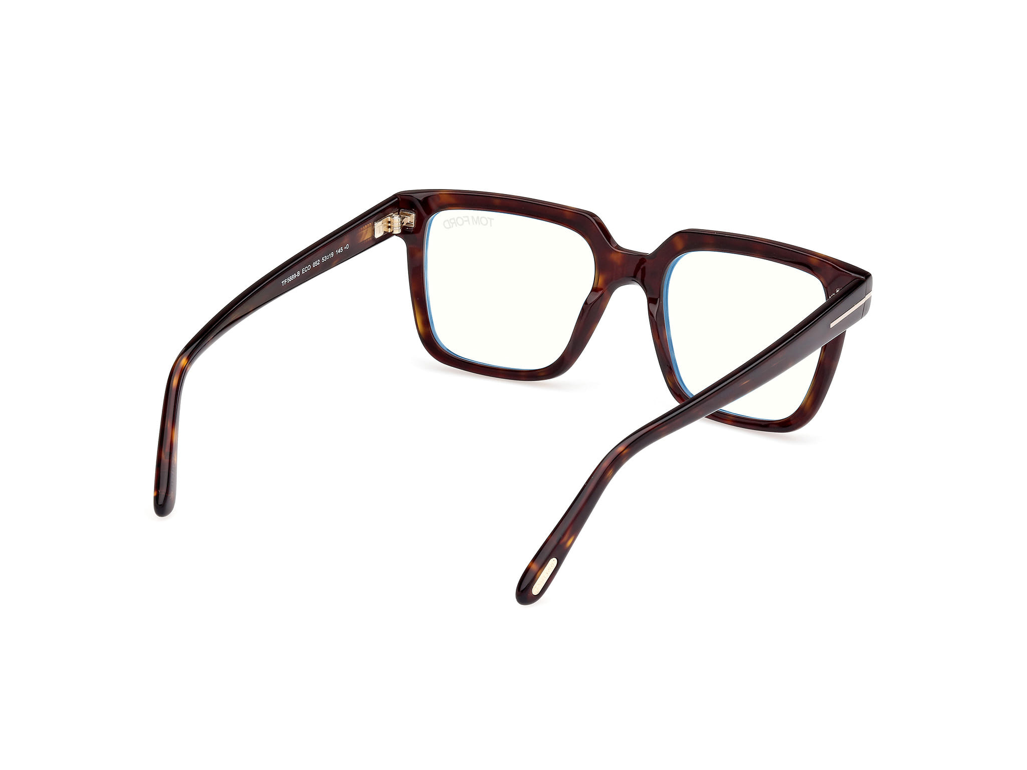 Tomford FT5889-B Frame Tortoise Male Full Shell Frame — Tortoise frame — view 5