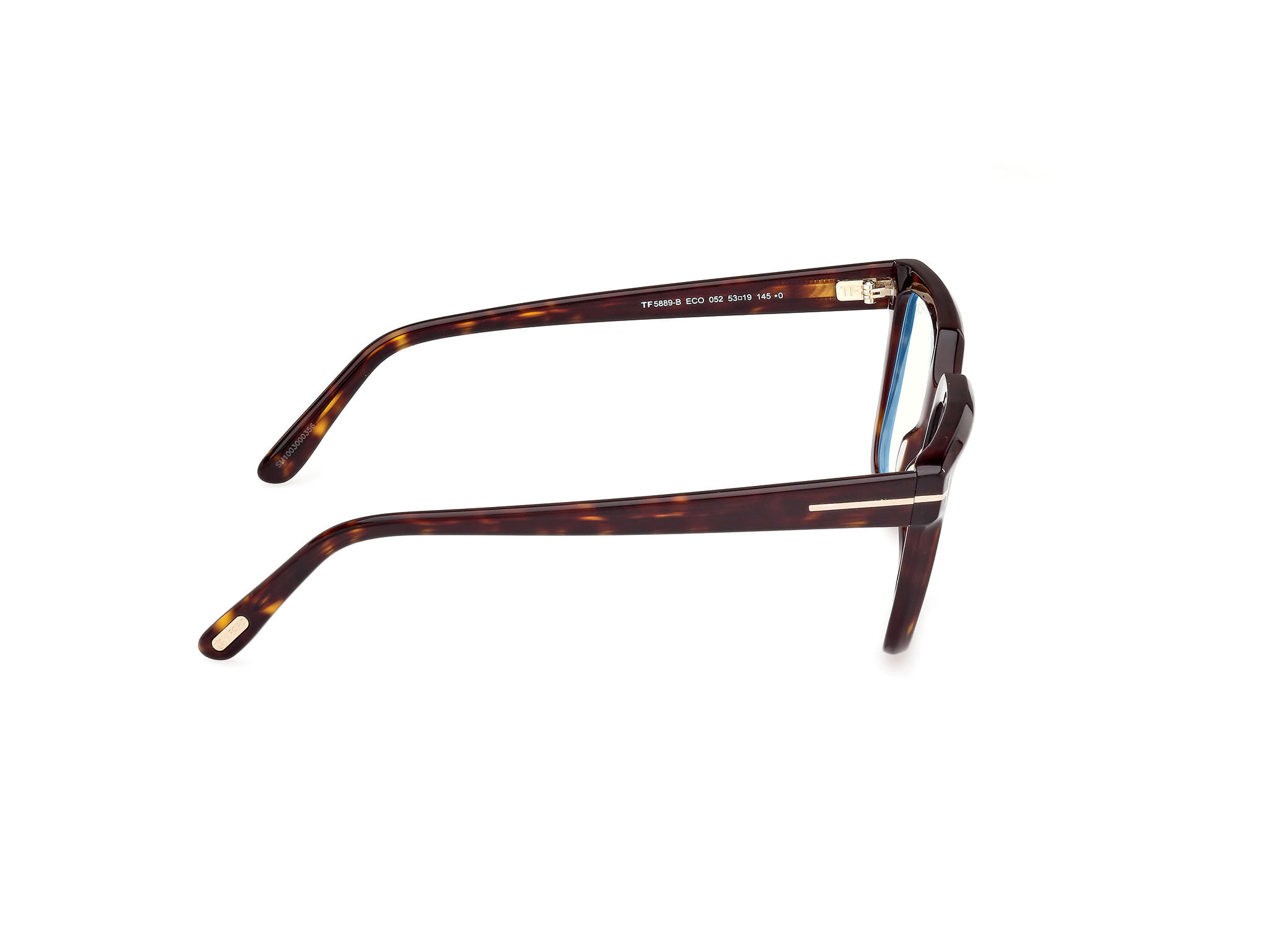 Tomford FT5889-B Frame Tortoise Male Full Shell Frame — Tortoise frame — view 6