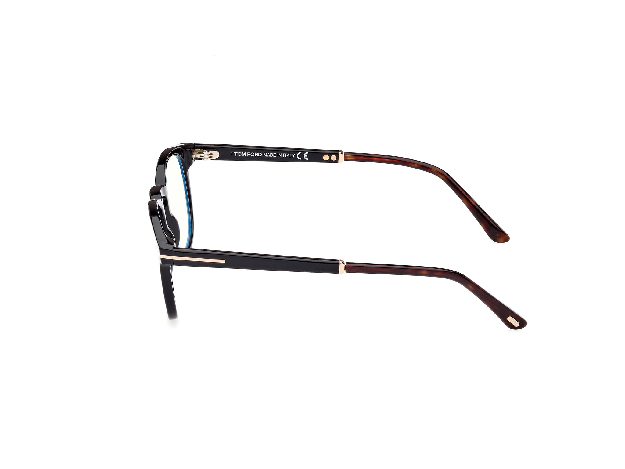 Tomford FT5891-B Frame Black Male Full Shell Frame — Black frame — view 2