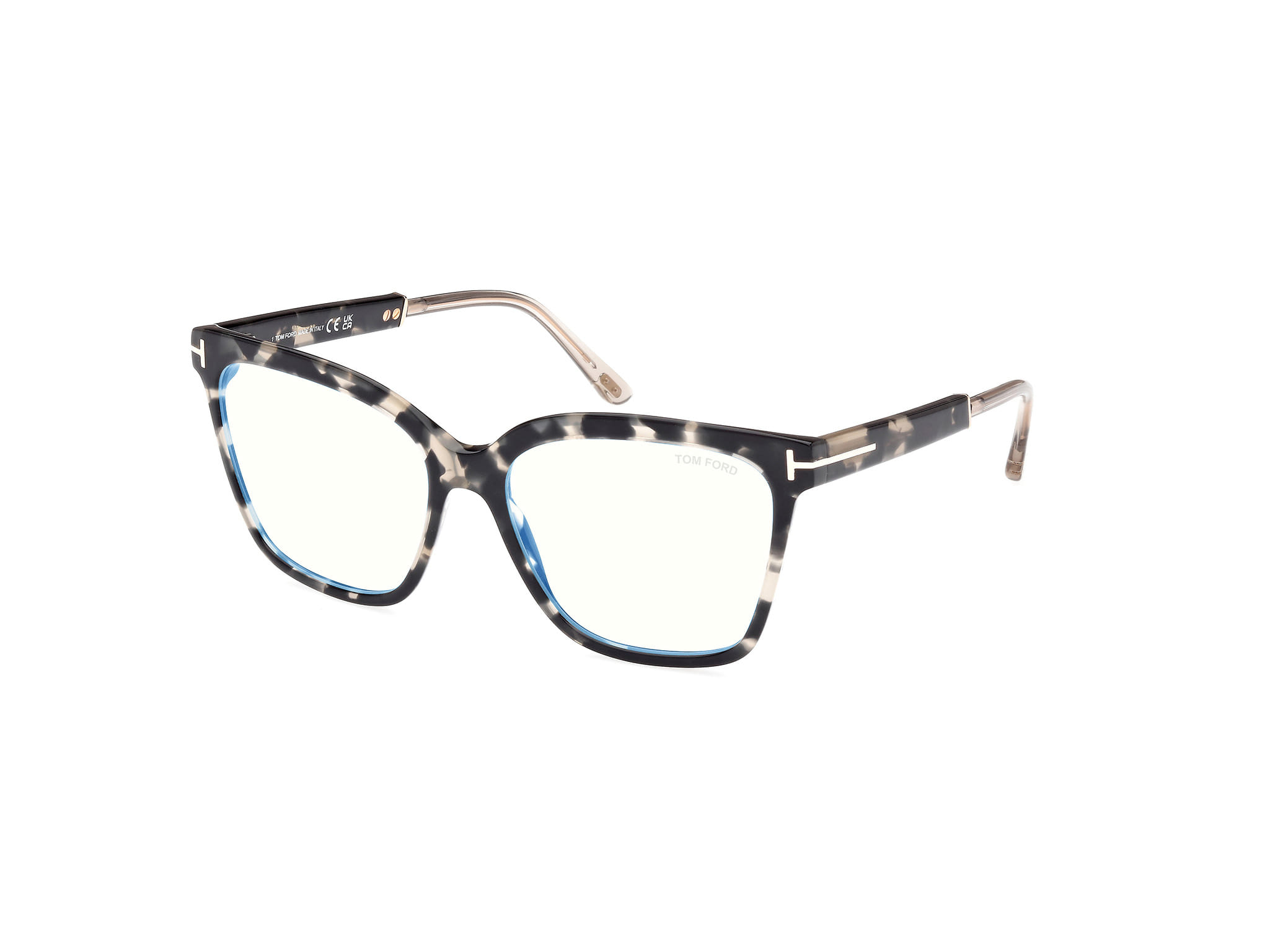 Tomford FT5892-B Frame Grey Unisex Full Shell — Grey frame