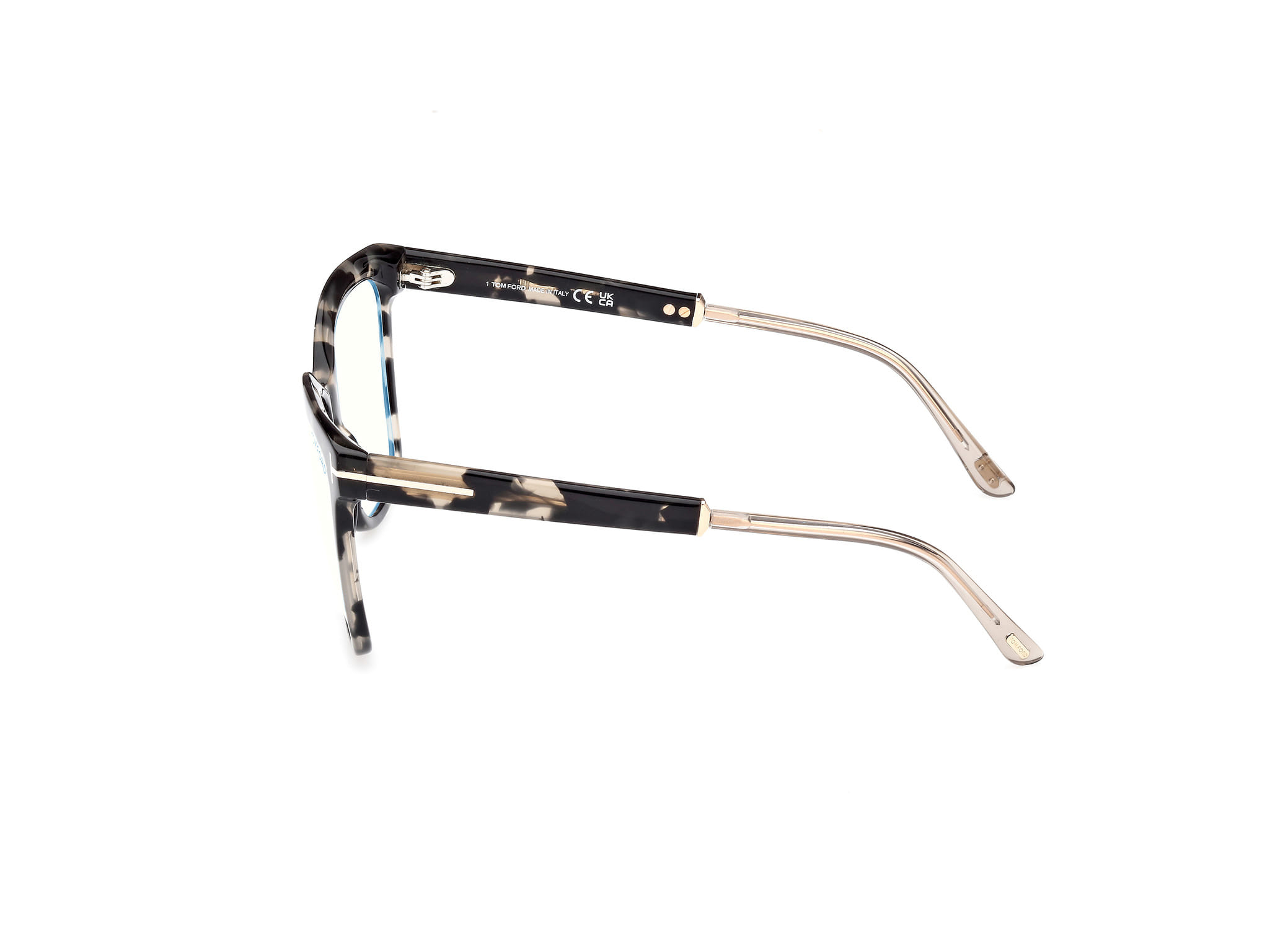 Tomford FT5892-B Frame Grey Unisex Full Shell Frame — Grey frame — view 2