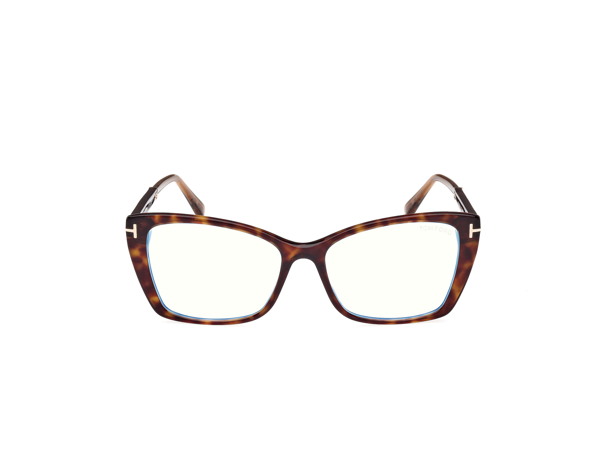 Tomford FT5893-B Frame Tortoise Female Full Shell Frame — Tortoise frame — view 8