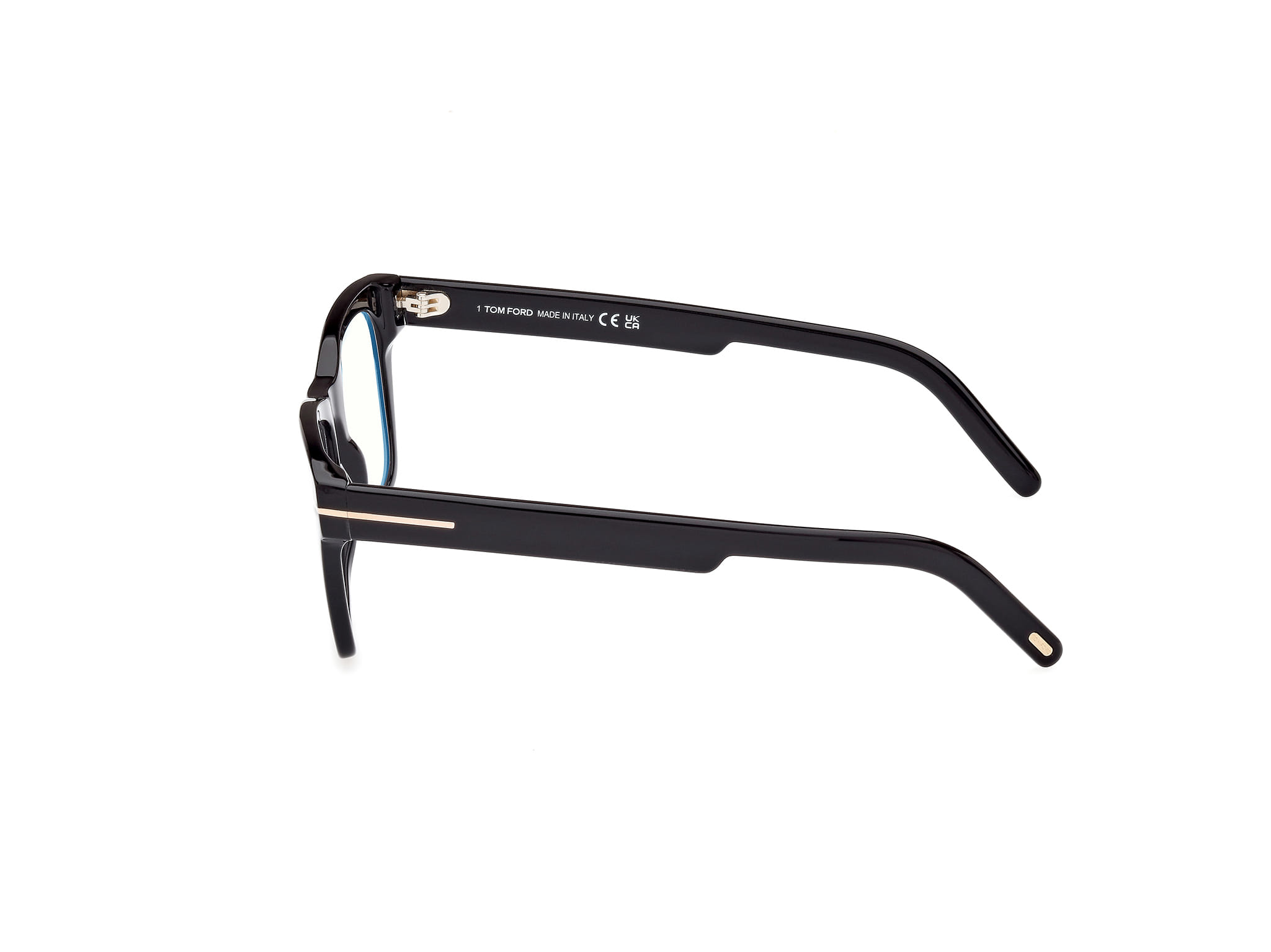 Tomford FT5886-B Frame Black Male Full Shell Frame — Black frame — view 2