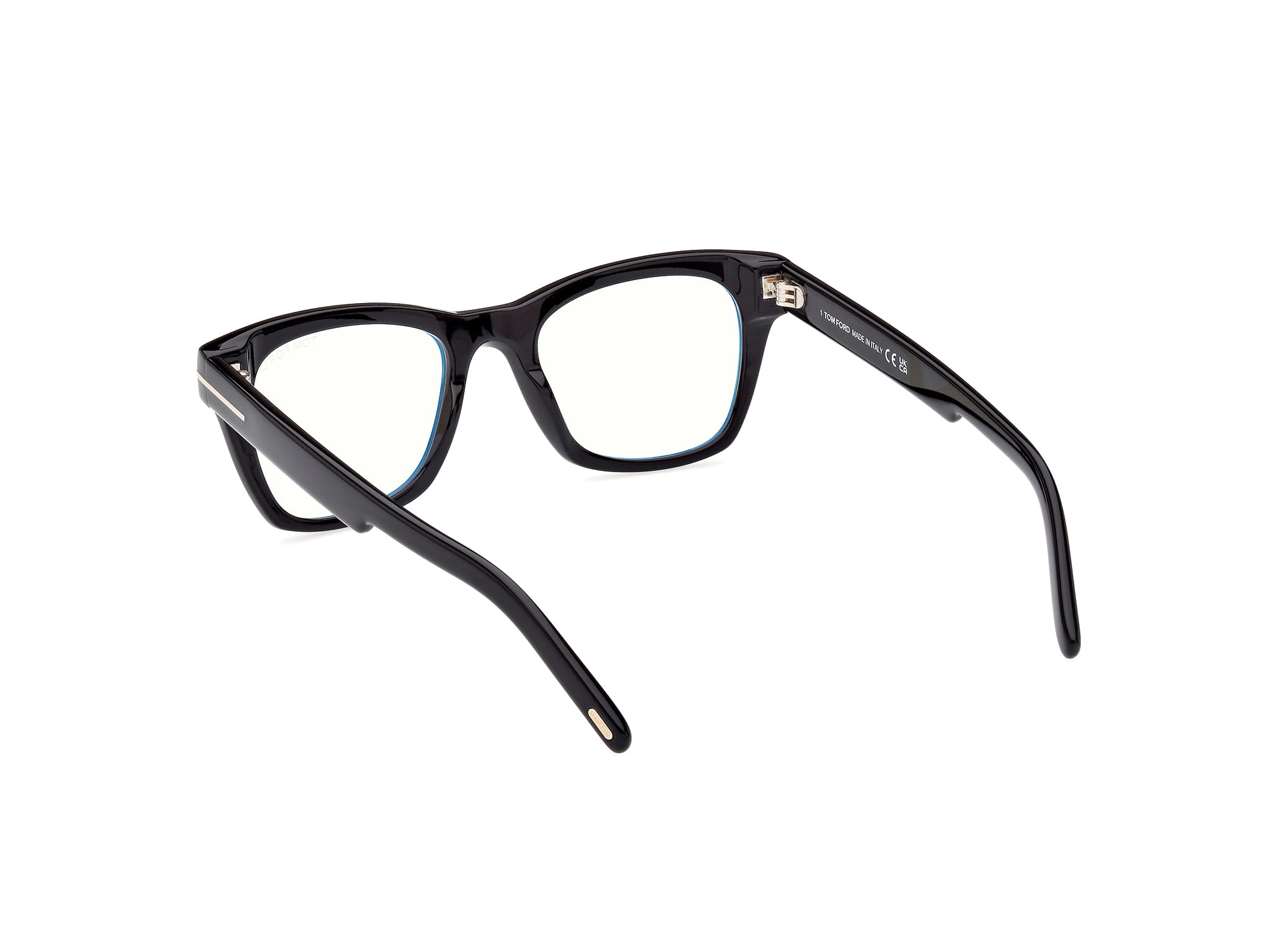 Tomford FT5886-B Frame Black Male Full Shell Frame — Black frame — view 3