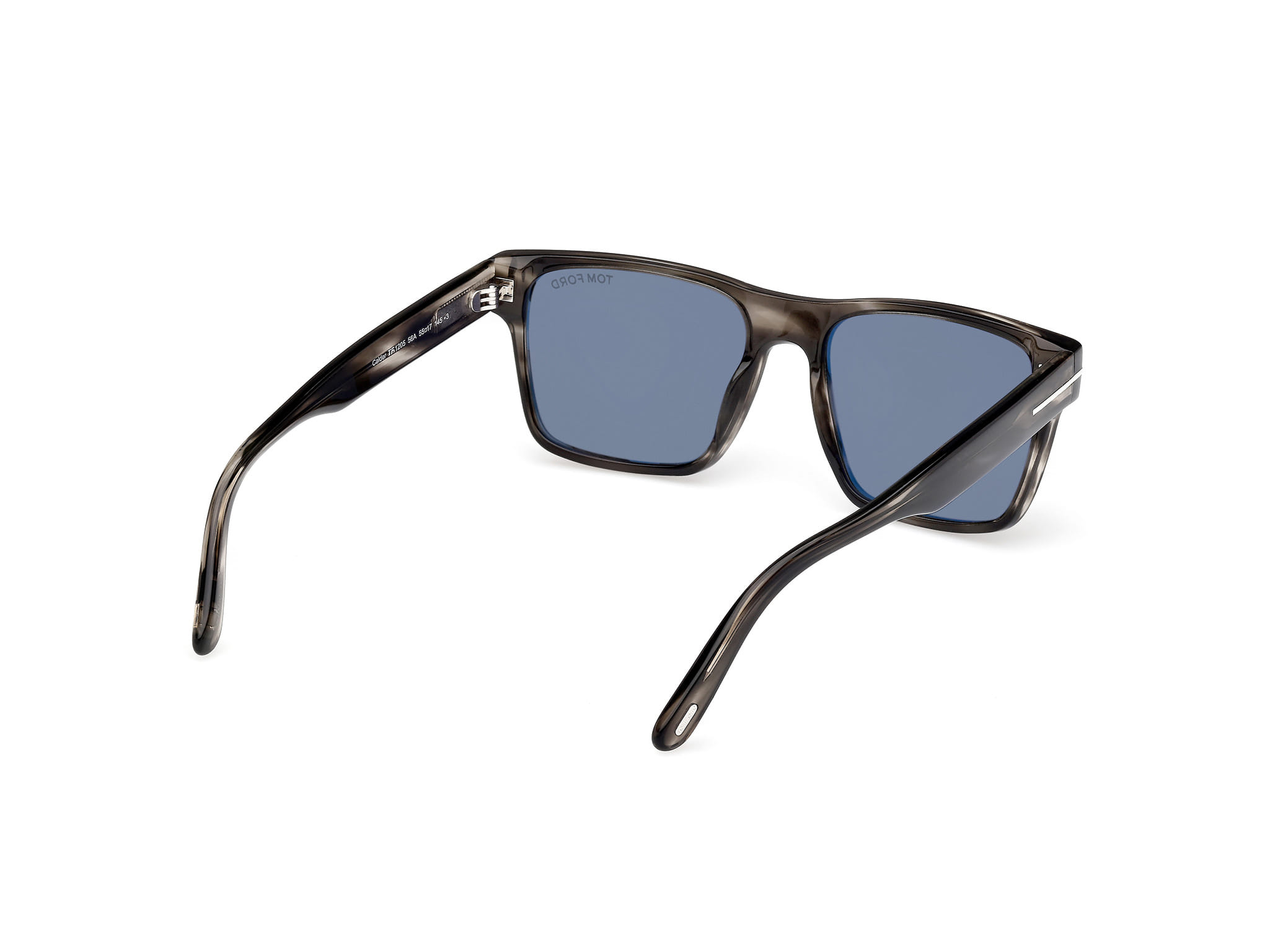 Tomford FT1205 Sunglass Grey Male Full Shell Sunglass — Grey frame — view 5