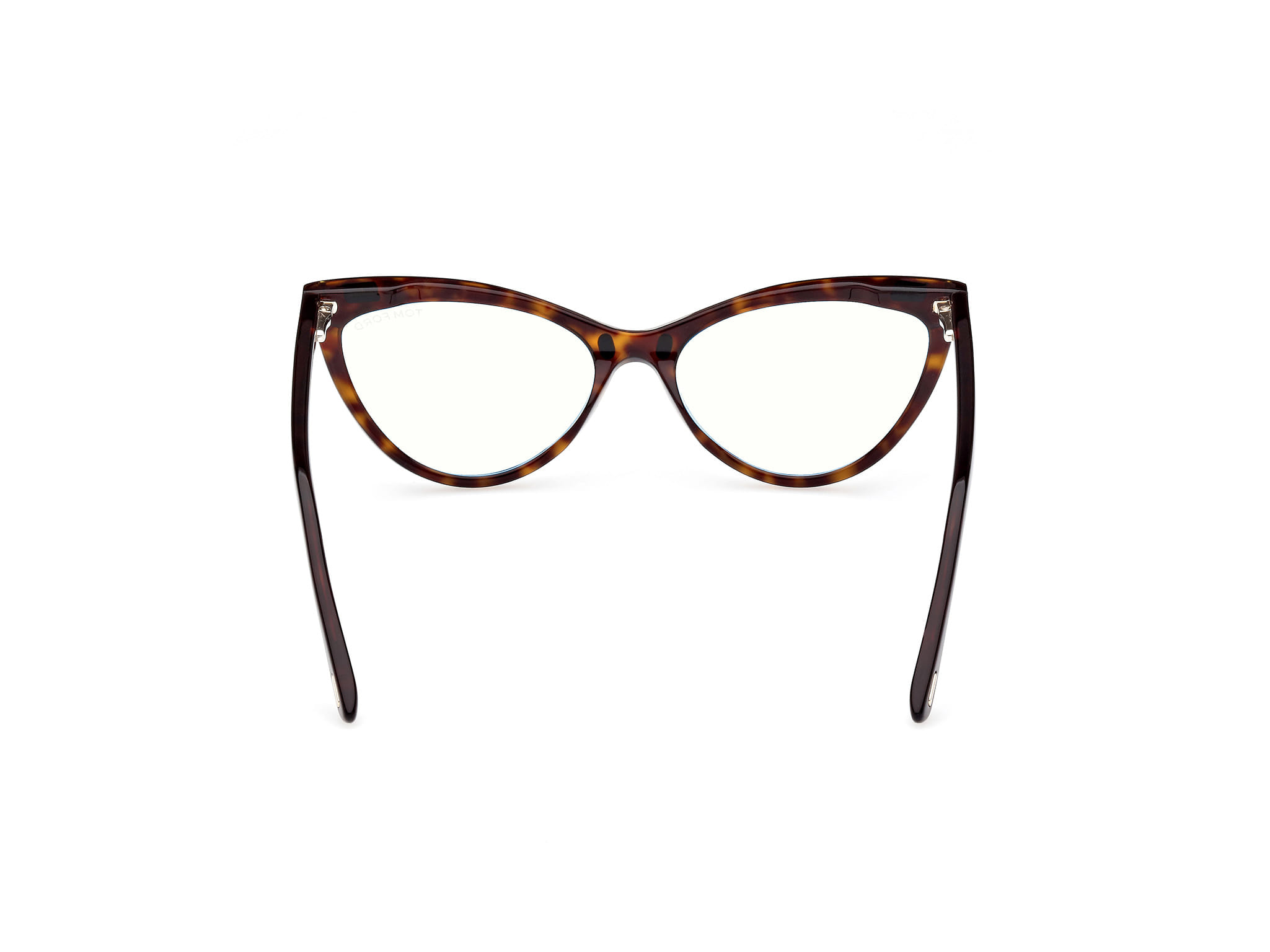 Tomford FT5896-B Frame Tortoise Female Full Shell Frame — Tortoise frame — view 4