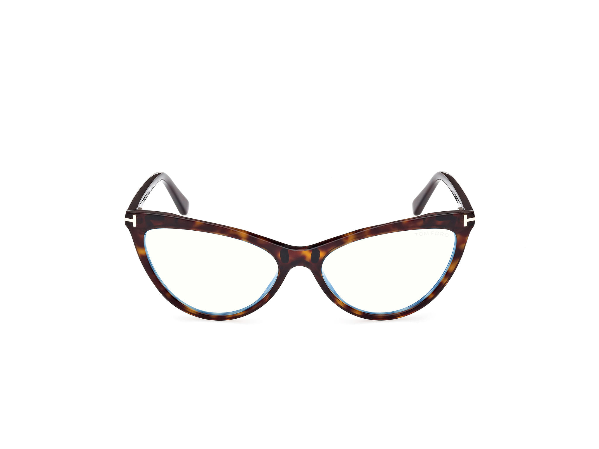 Tomford FT5896-B Frame Tortoise Female Full Shell Frame — Tortoise frame — view 8