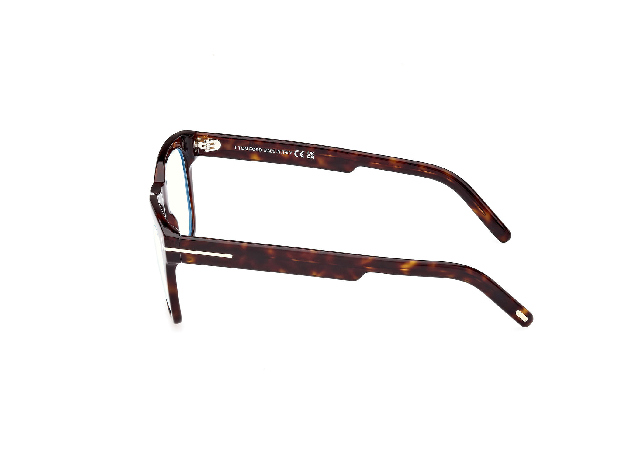 Tomford FT5886-B Frame Tortoise Male Full Shell Frame — Tortoise frame — view 2
