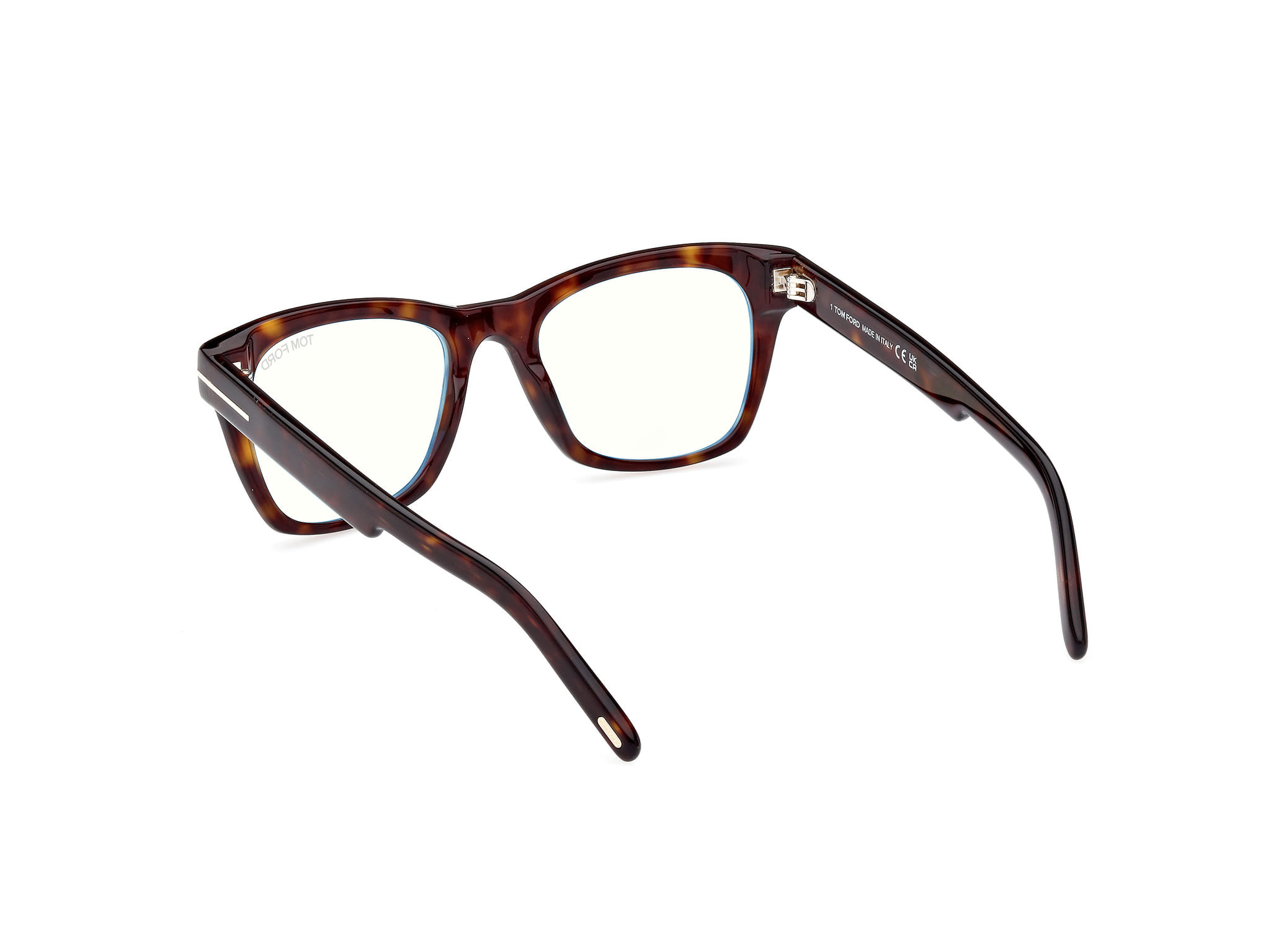 Tomford FT5886-B Frame Tortoise Male Full Shell Frame — Tortoise frame — view 3