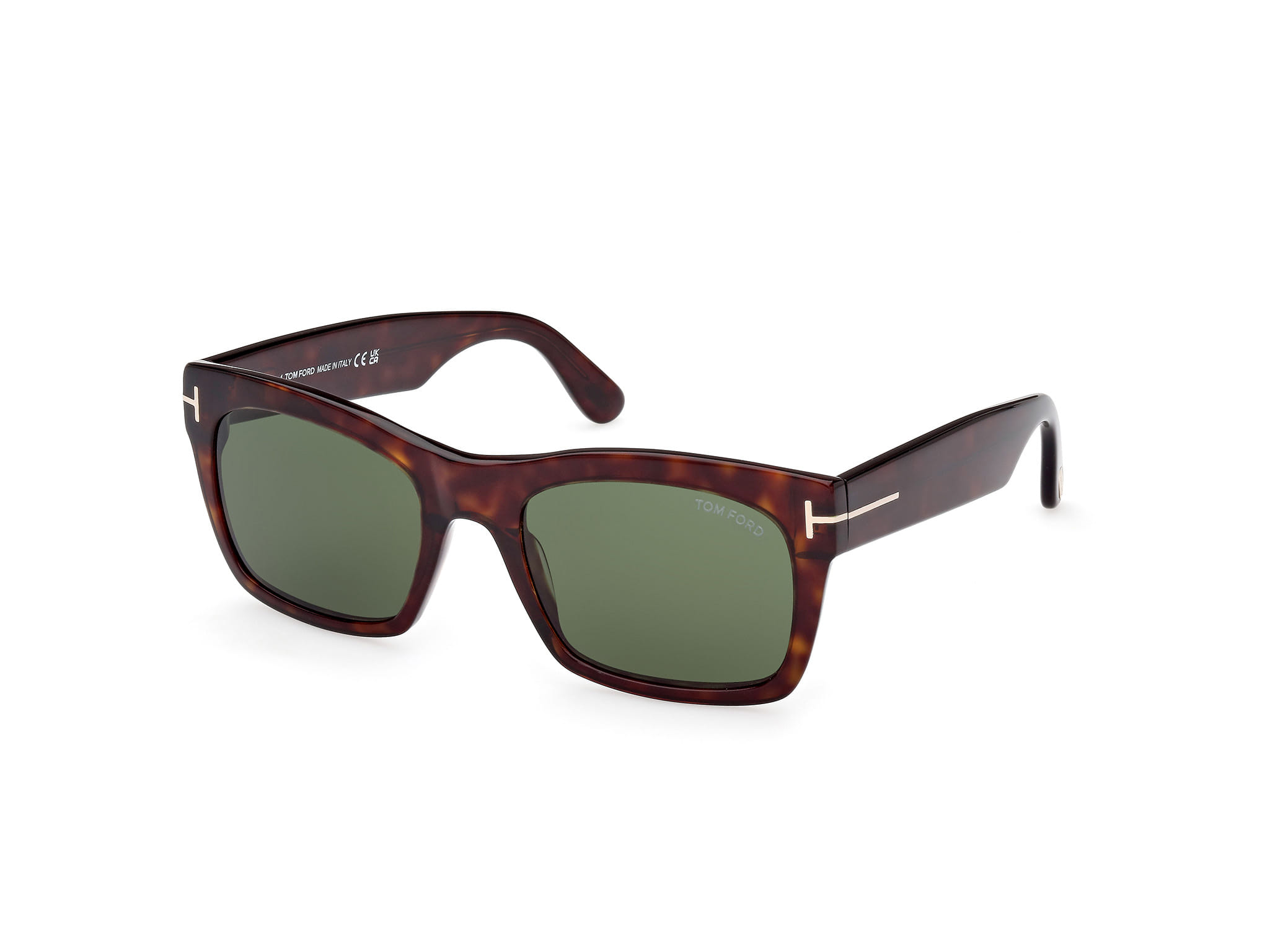 Tomford FT1062 Sunglass Tortoise Male Full Shell — Tortoise frame