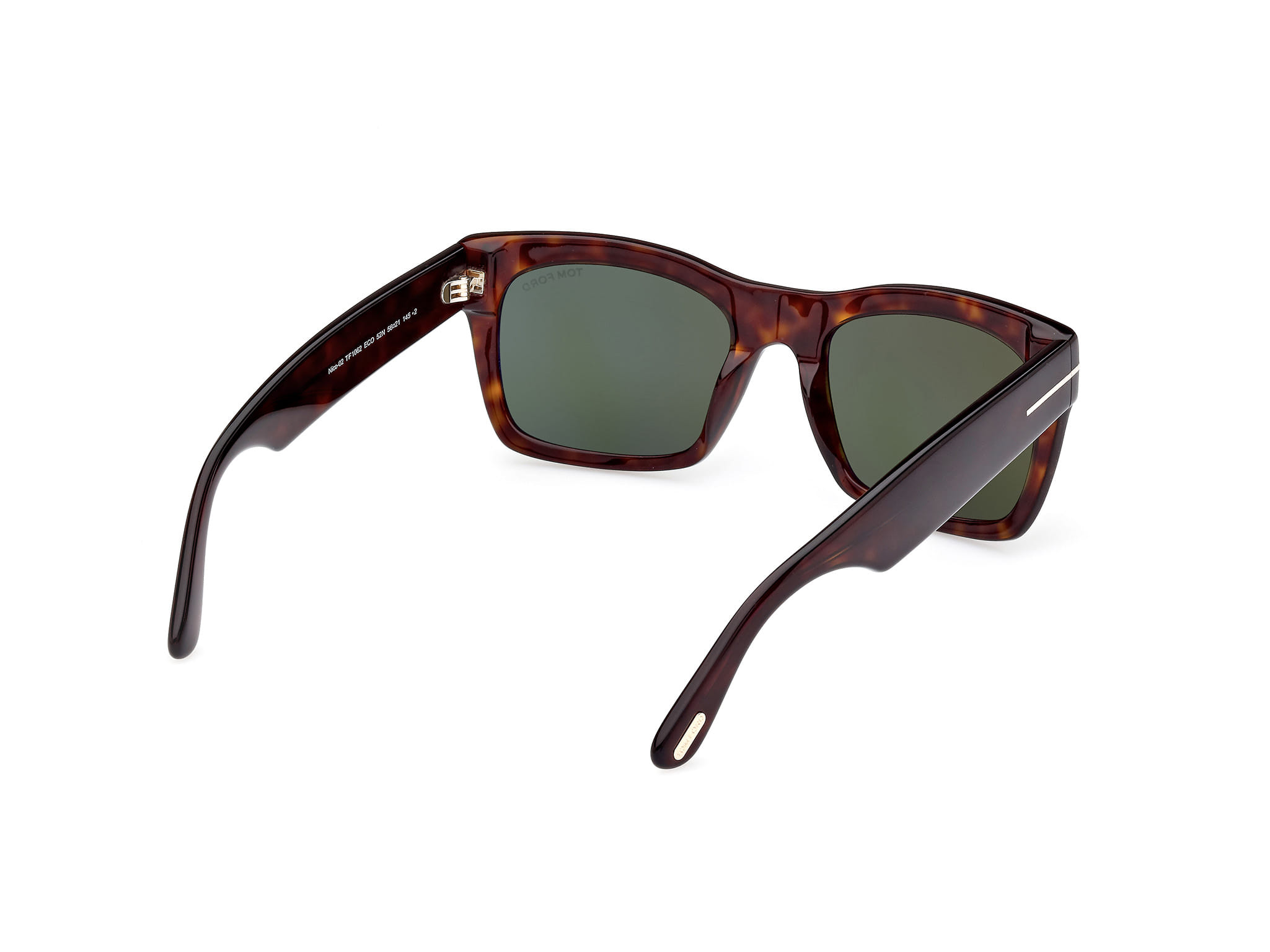 Tomford FT1062 Sunglass Tortoise Male Full Shell Sunglass — Tortoise frame — view 5