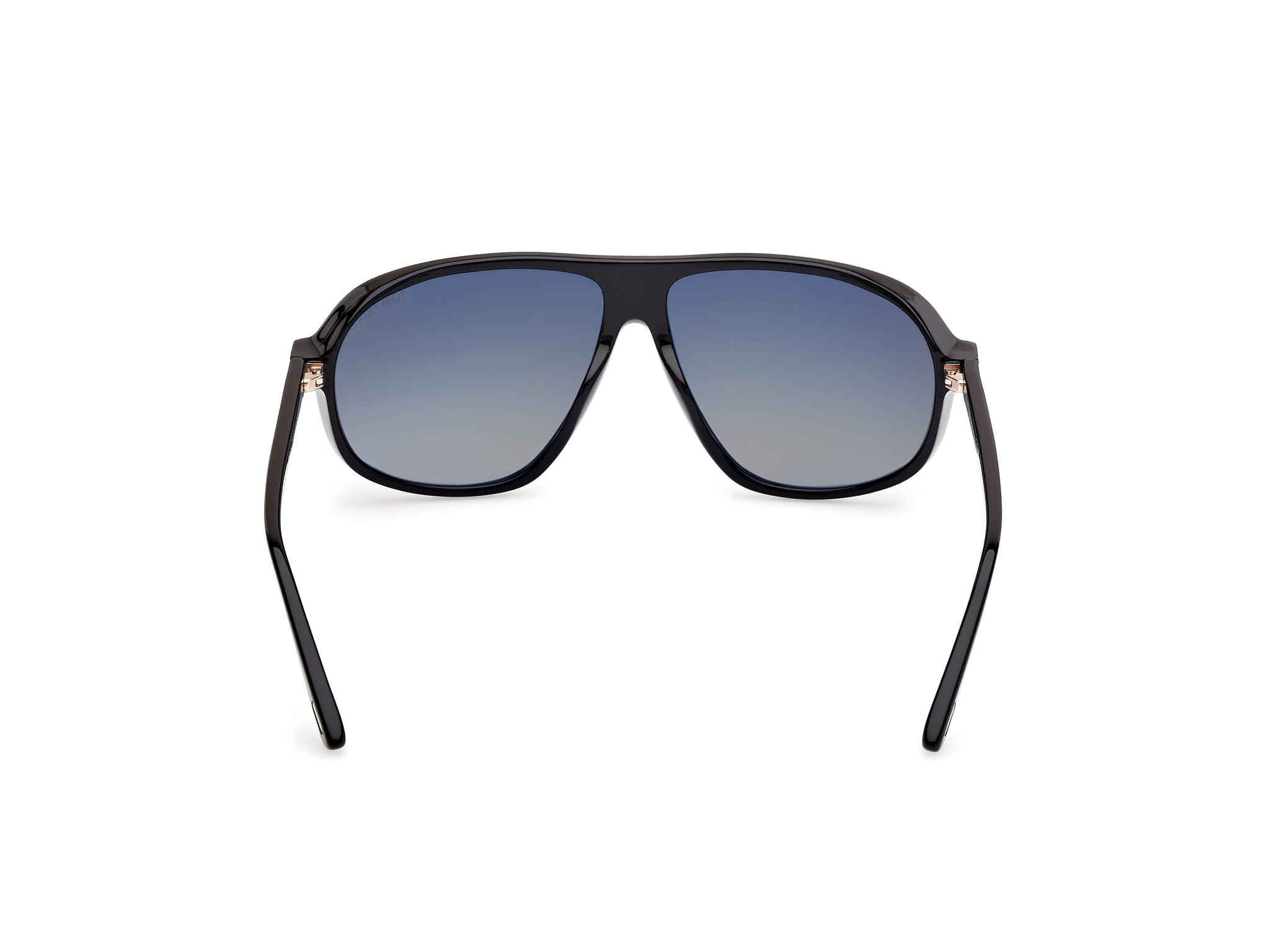 Tomford FT1208 Sunglass Black Unisex Full Shell Sunglass — Black frame — view 4