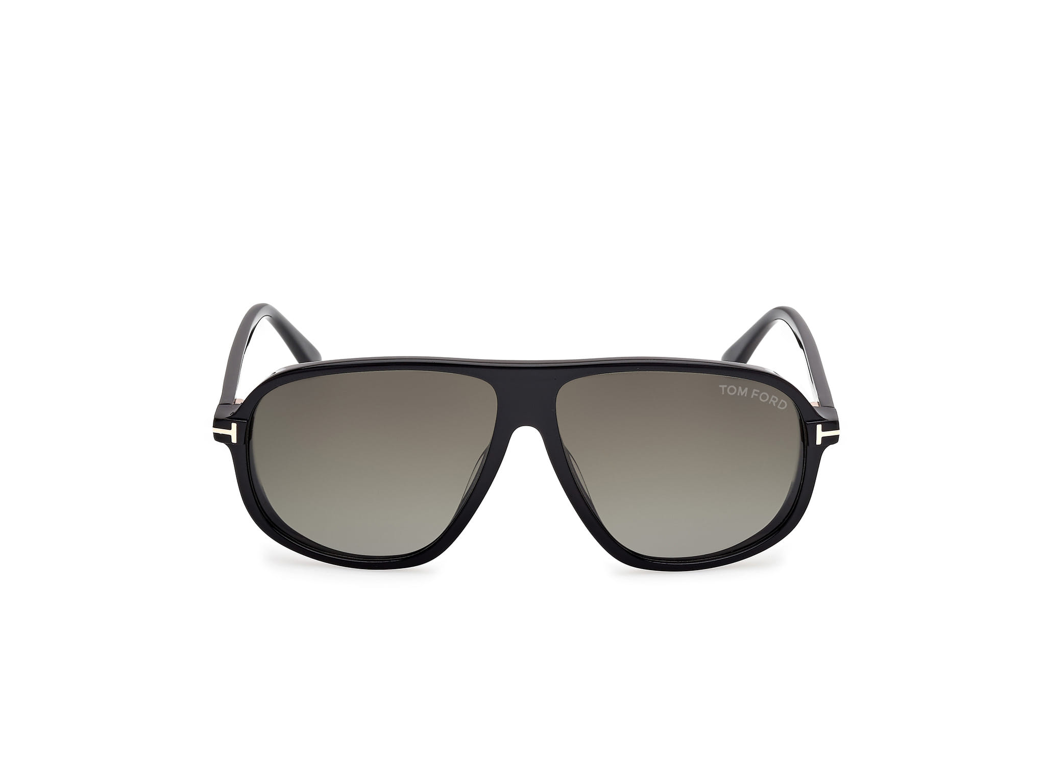 Tomford FT1208 Sunglass Black Unisex Full Shell Sunglass — Black frame — view 8
