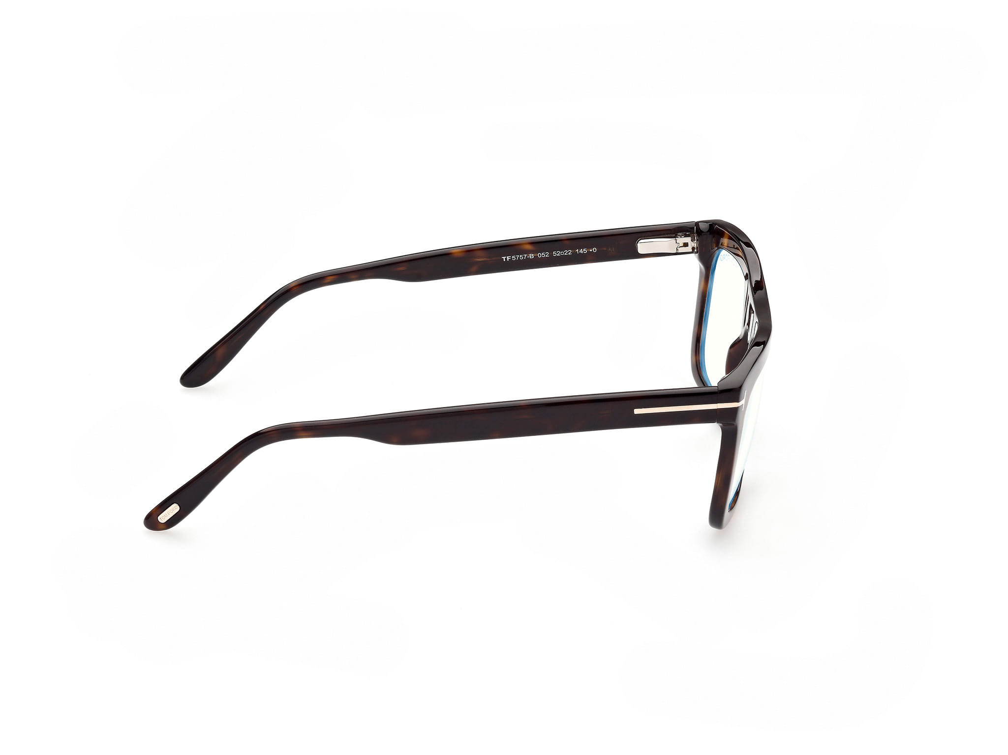 Tomford FT5757-B Frame Tortoise Male Full Shell Frame — Tortoise frame — view 6