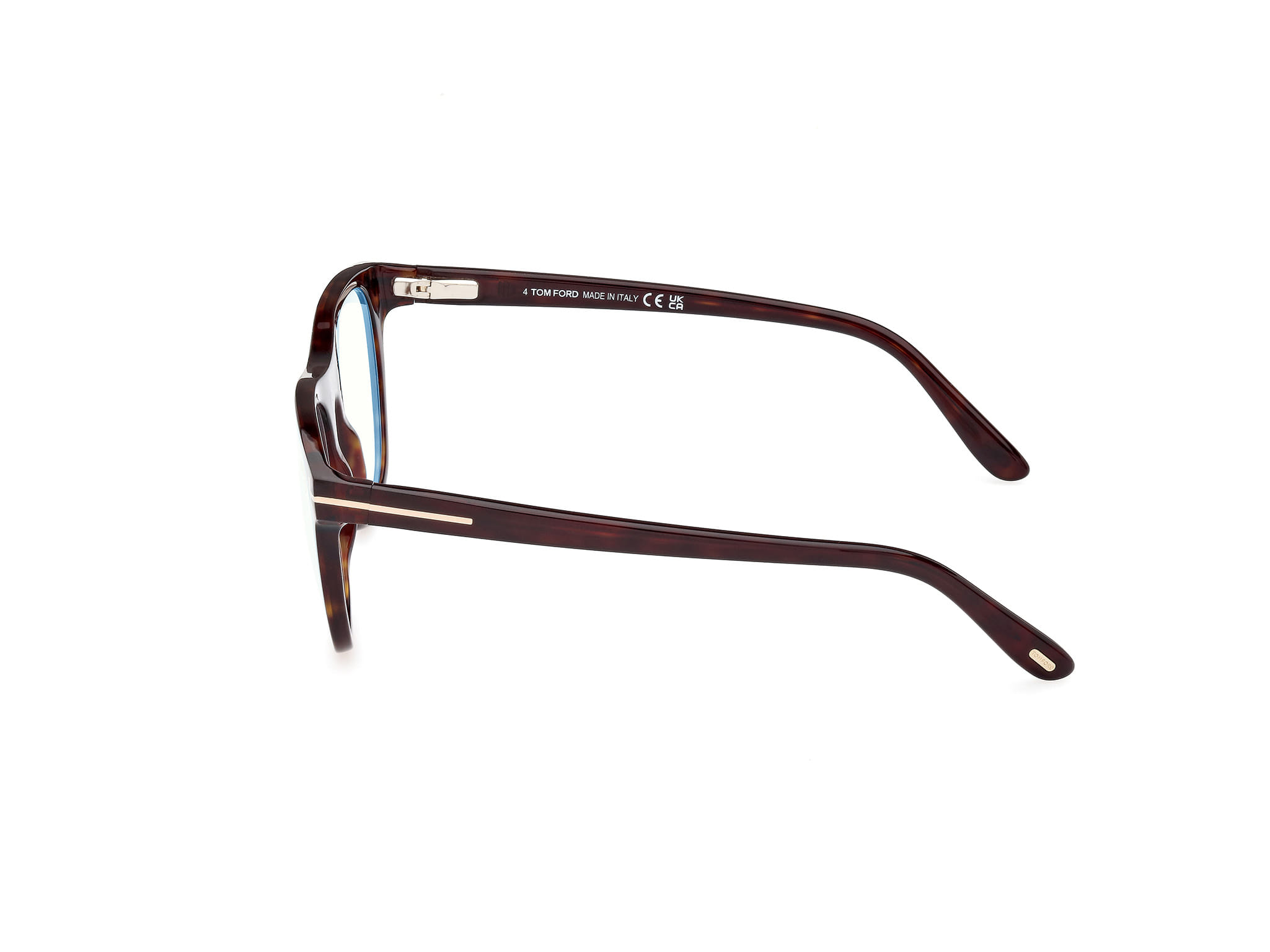 Tomford FT5895-B Frame Tortoise Male Full Shell Frame — view 3