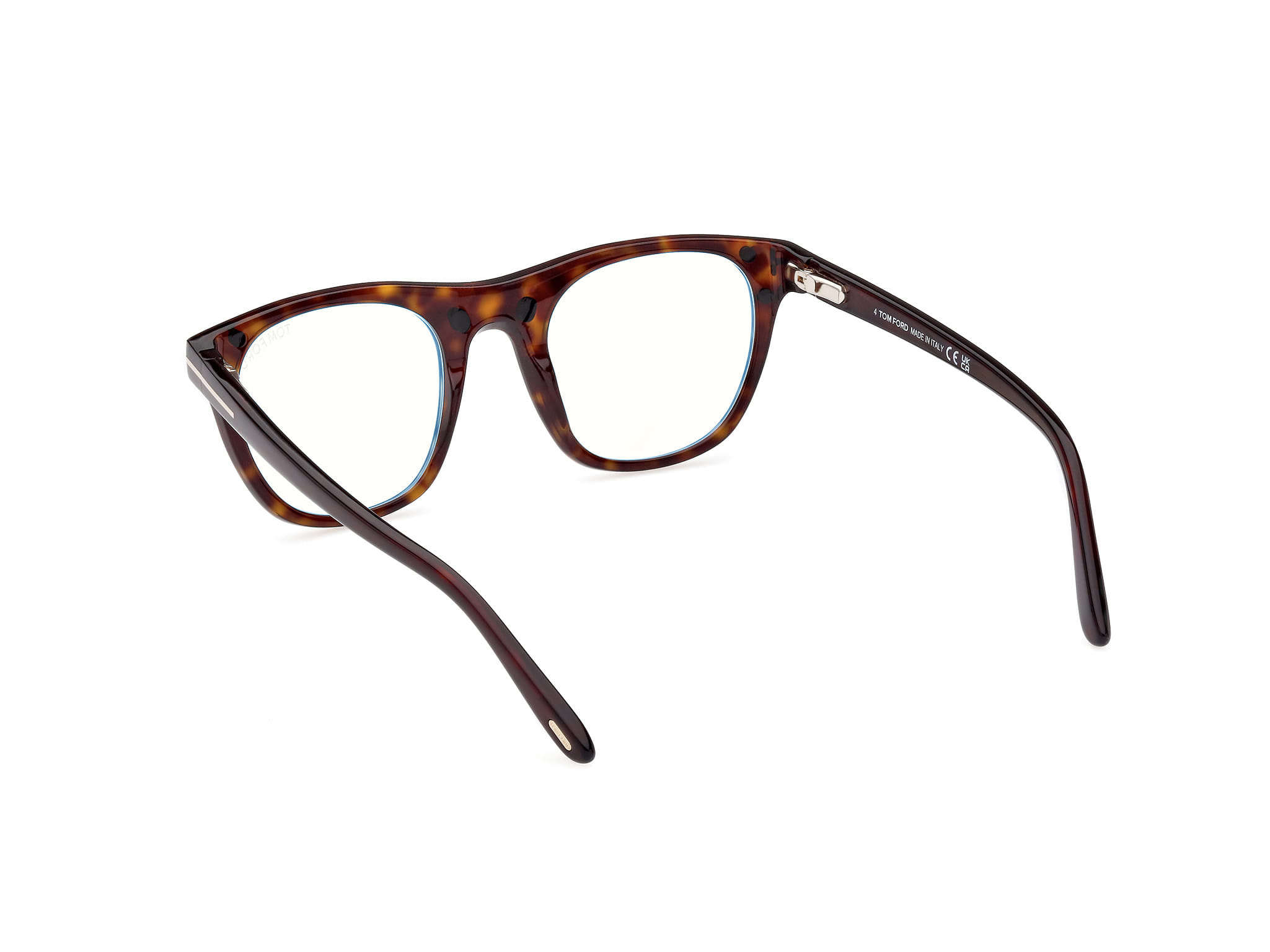 Tomford FT5895-B Frame Tortoise Male Full Shell Frame — view 4