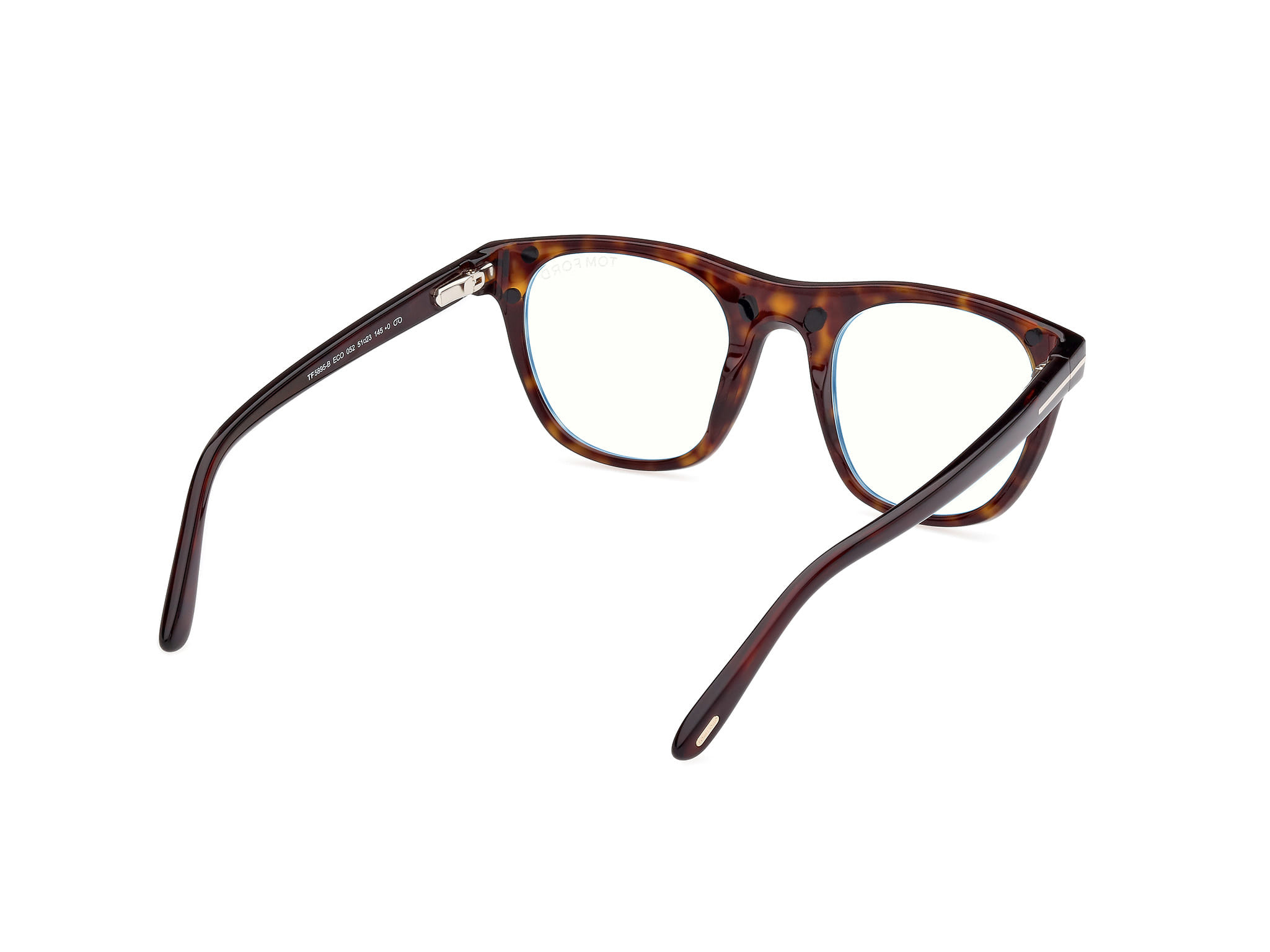 Tomford FT5895-B Frame Tortoise Male Full Shell Frame — view 6
