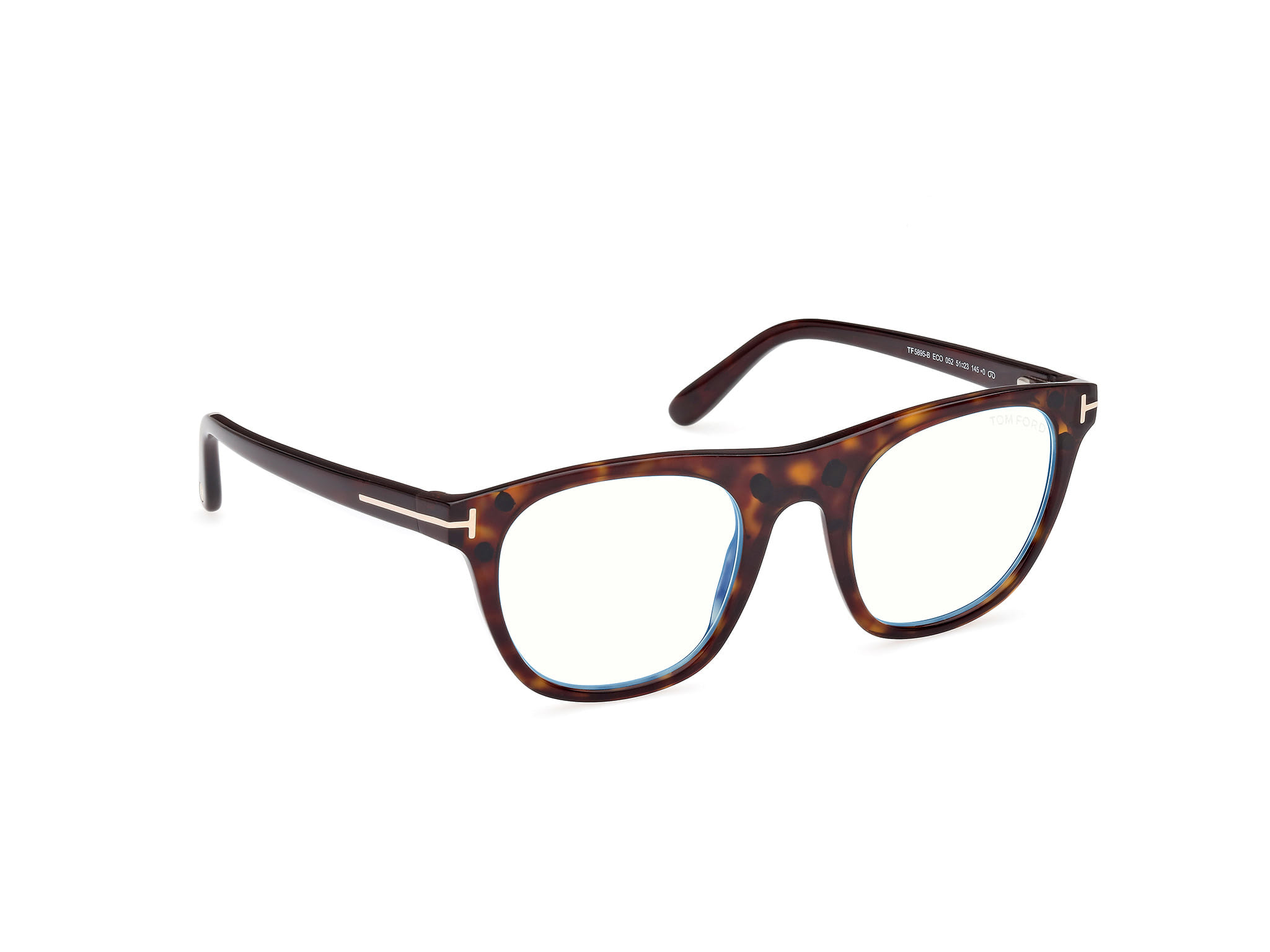 Tomford FT5895-B Frame Tortoise Male Full Shell Frame — view 8