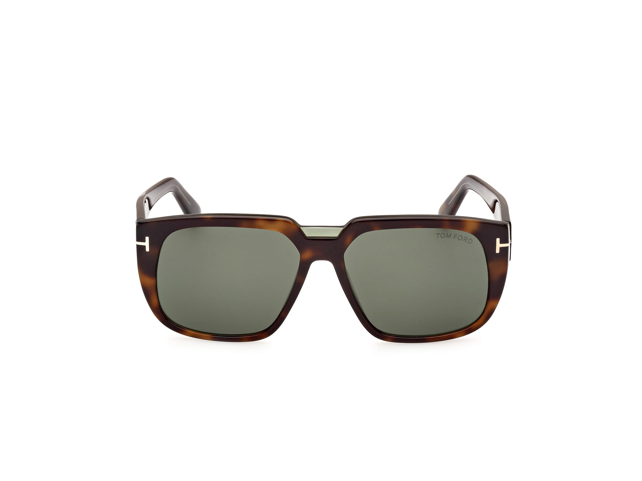 Tomford FT1025 Sunglass Tortoise Male Full Shell Sunglass — Tortoise frame — view 8