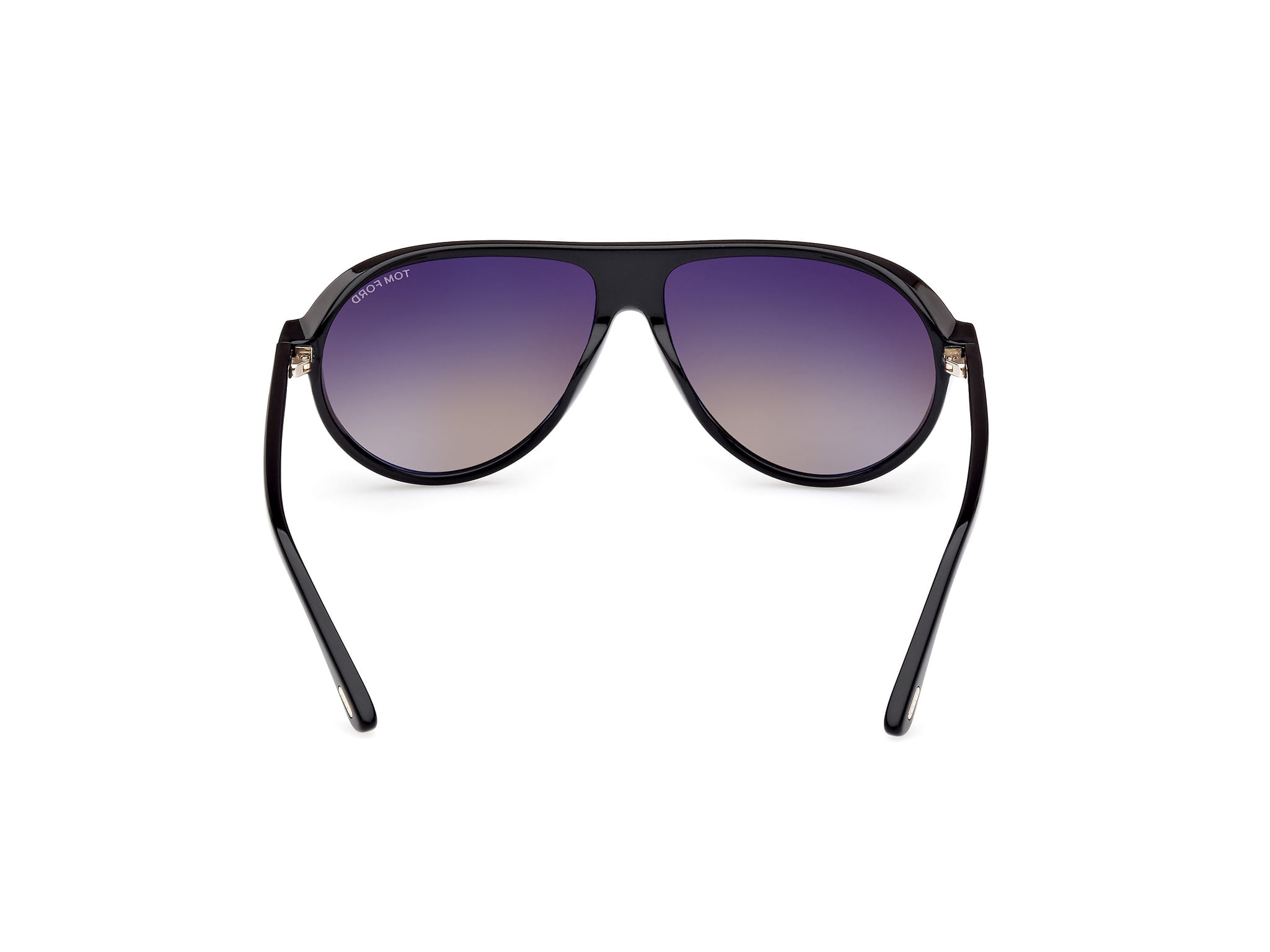 Tomford FT1023 Sunglass Black Male Full Shell Sunglass — Black frame — view 4