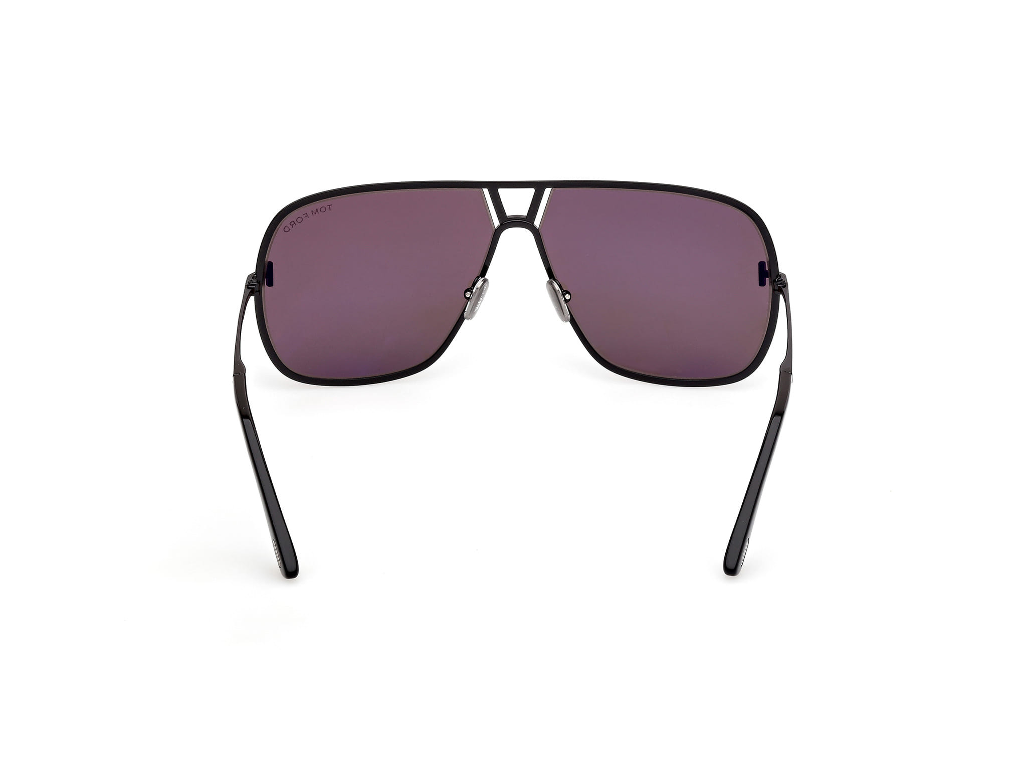 Tomford FT1204 Sunglass Black Male Full Metal Sunglass — Black frame — view 4