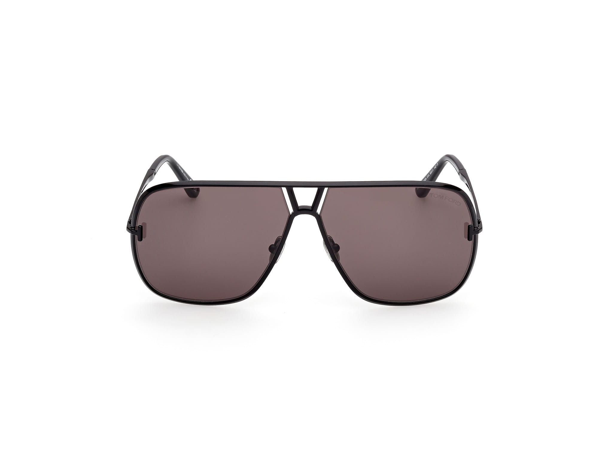 Tomford FT1204 Sunglass Black Male Full Metal Sunglass — Black frame — view 8