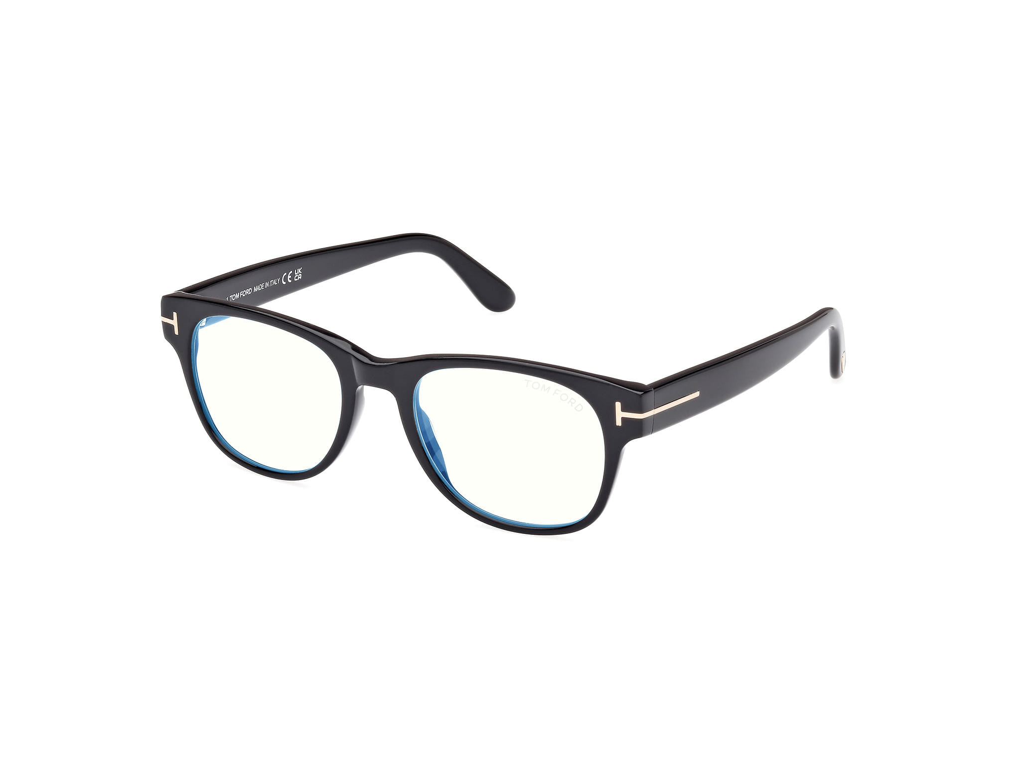 Tomford FT5898-B Frame Black Male Full Shell — Black frame