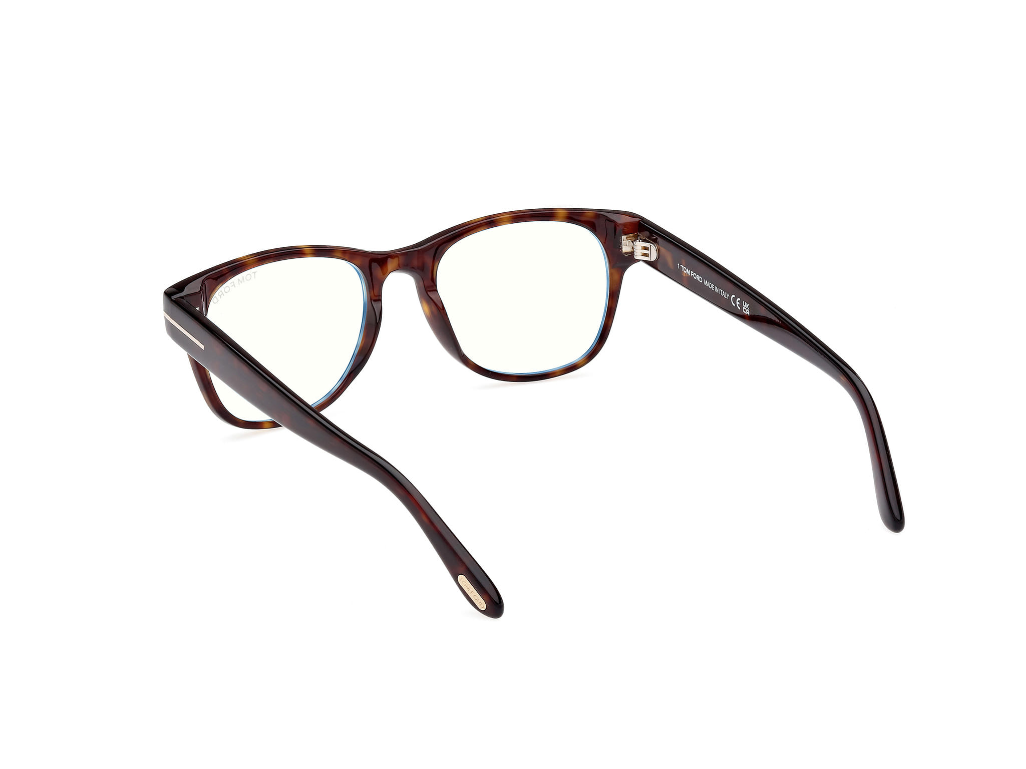 Tomford FT5898-B Frame Havana Male Full Shell Frame — Havana frame — view 3