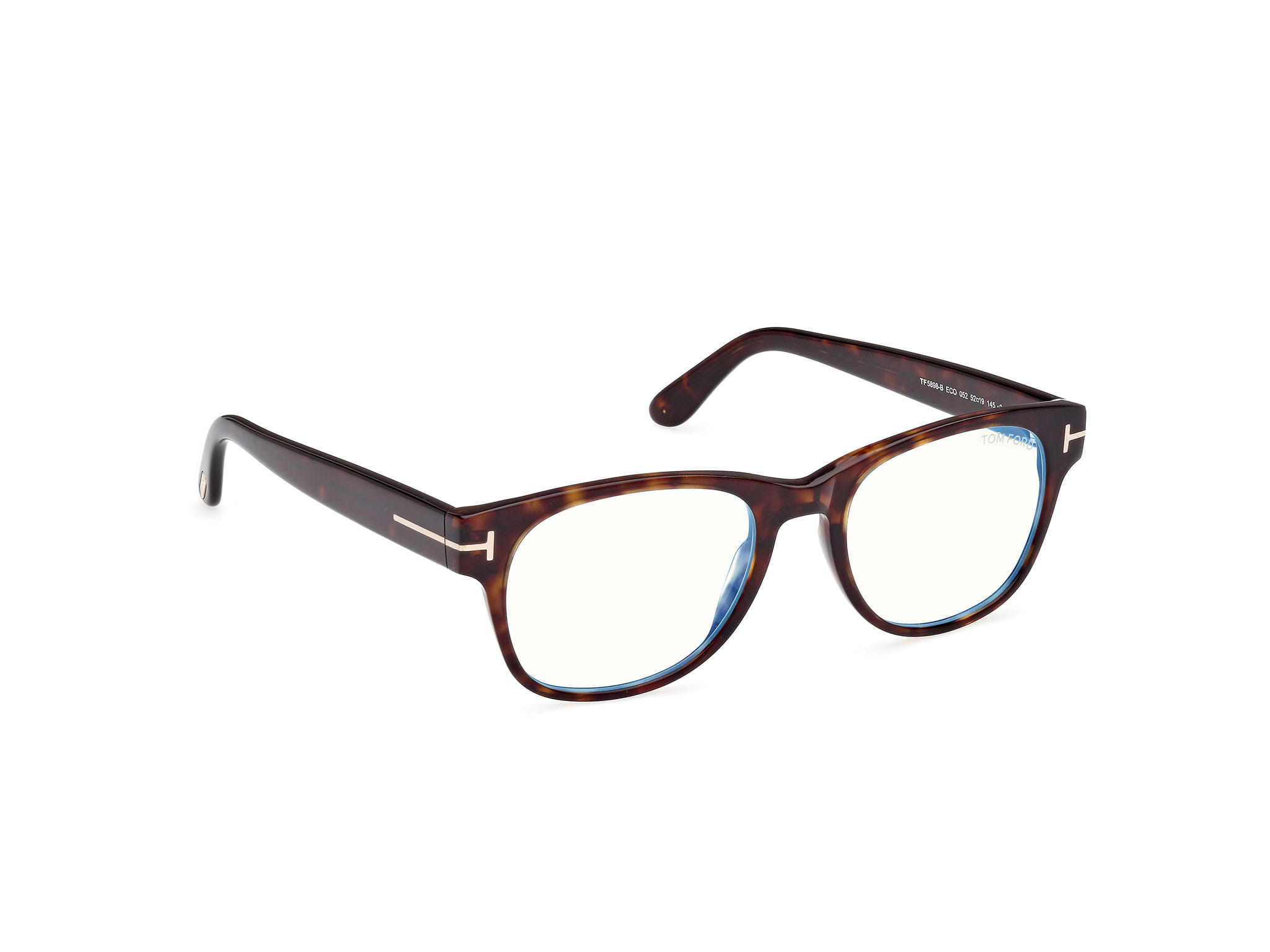 Tomford FT5898-B Frame Havana Male Full Shell Frame — Havana frame — view 7