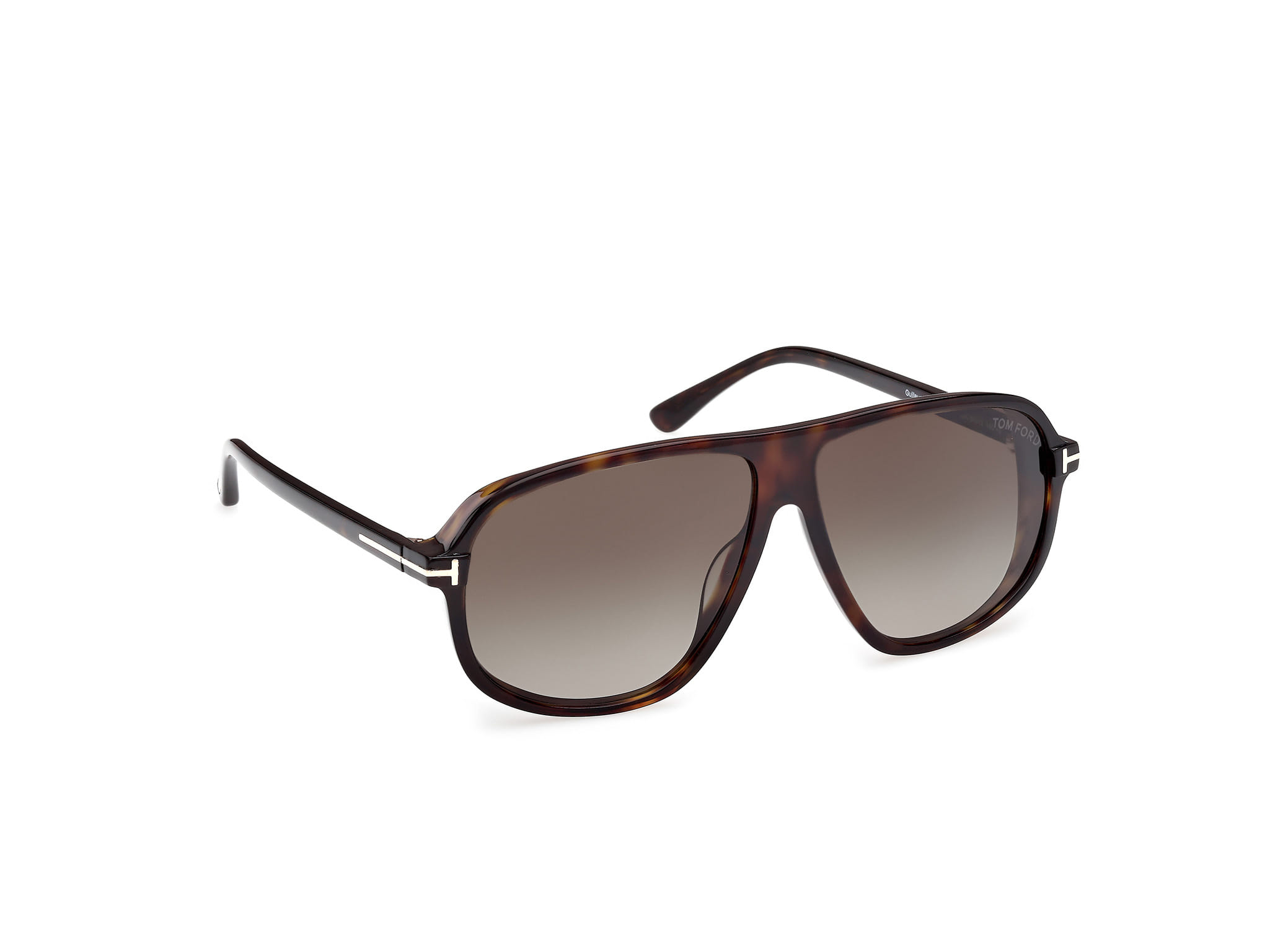 Tomford FT1208 Sunglass Havana Male Full Shell Sunglass — Havana frame — view 7