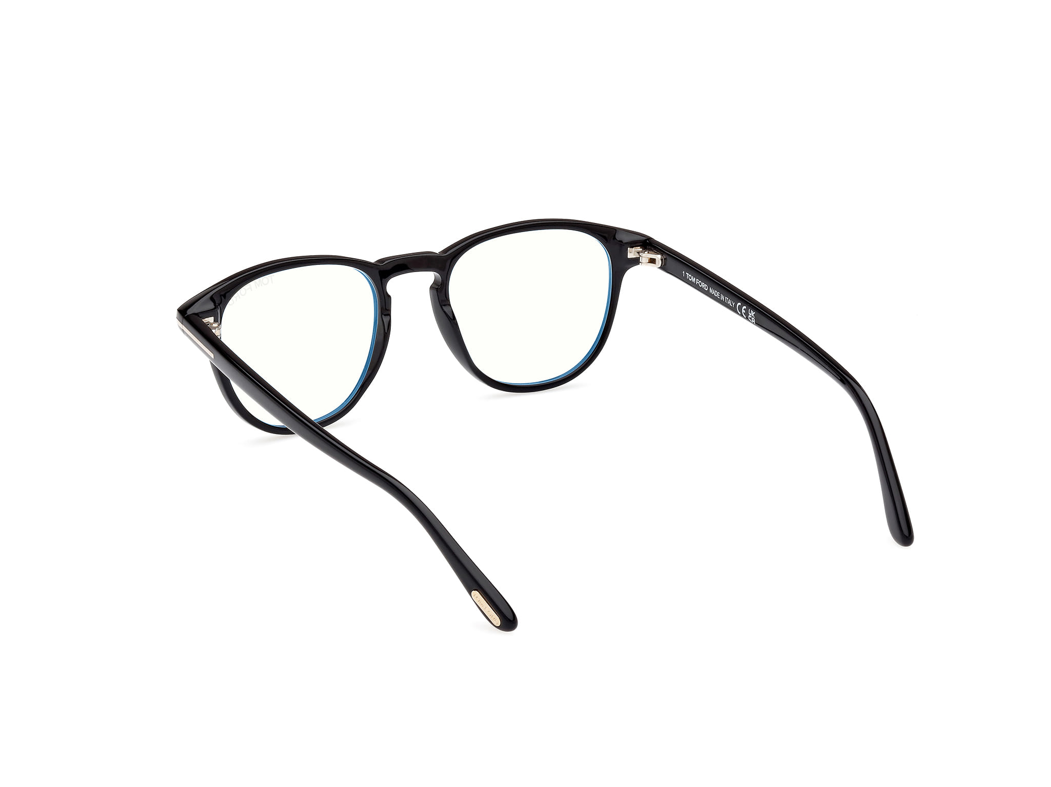 Tomford FT5899-B Frame Black Male Full Shell Frame — Black frame — view 3