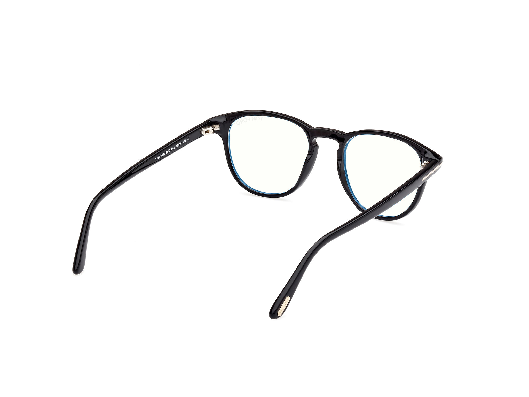 Tomford FT5899-B Frame Black Male Full Shell Frame — Black frame — view 5